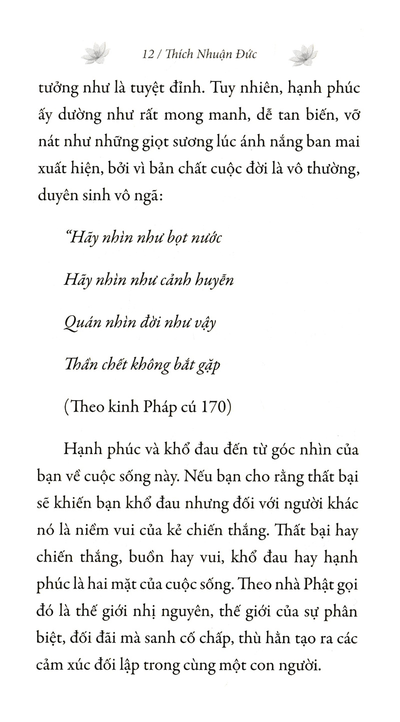 nhẹ tênh giữa dòng đời