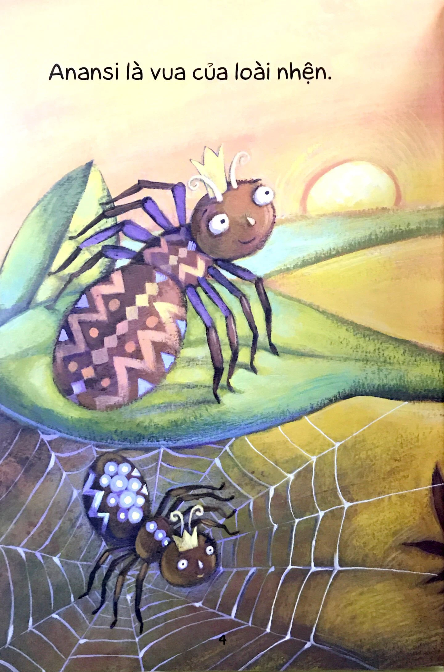 nhện anansi và chiếc túi thông thái