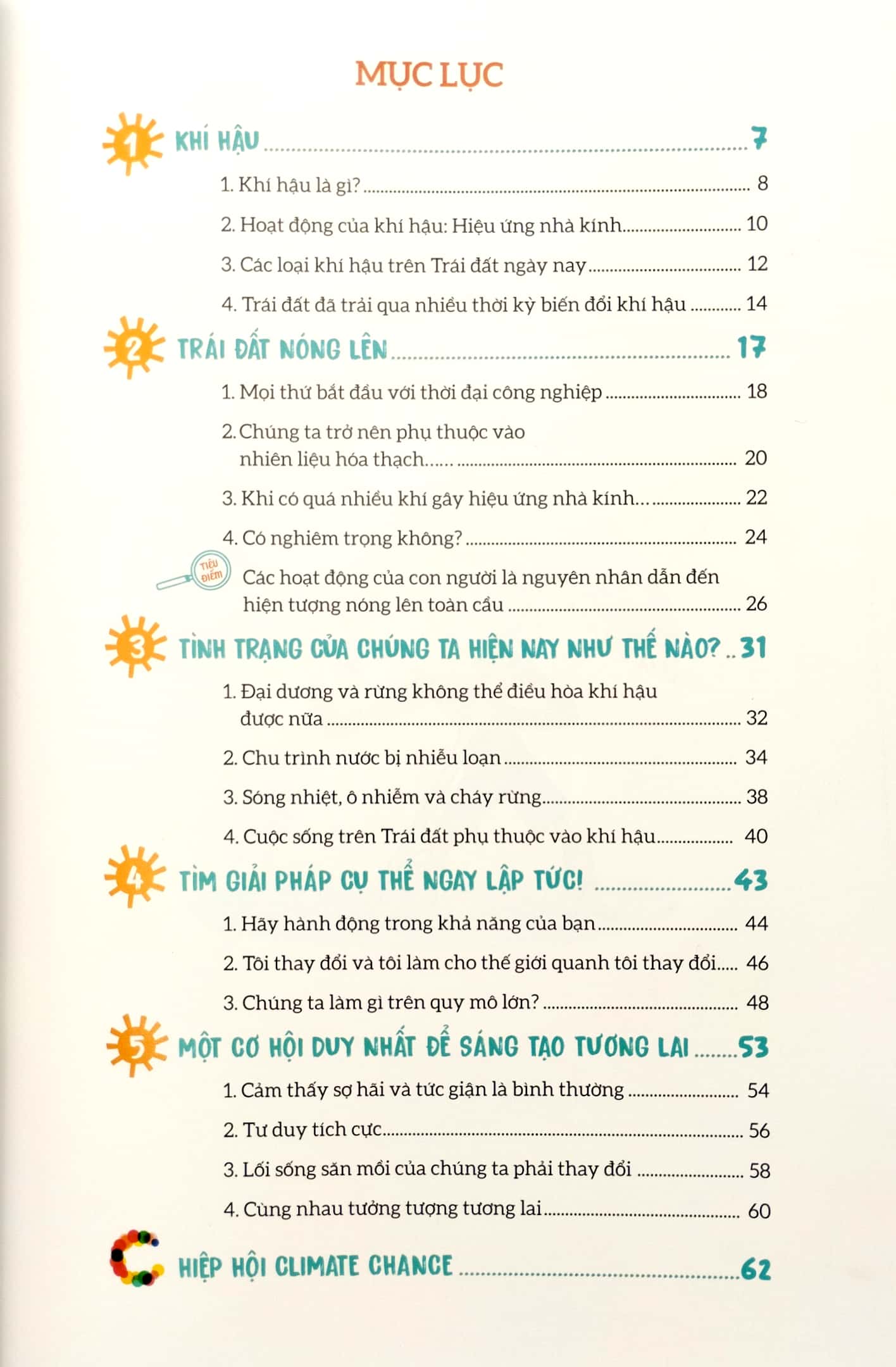 nhiệm vụ bảo vệ khí hậu