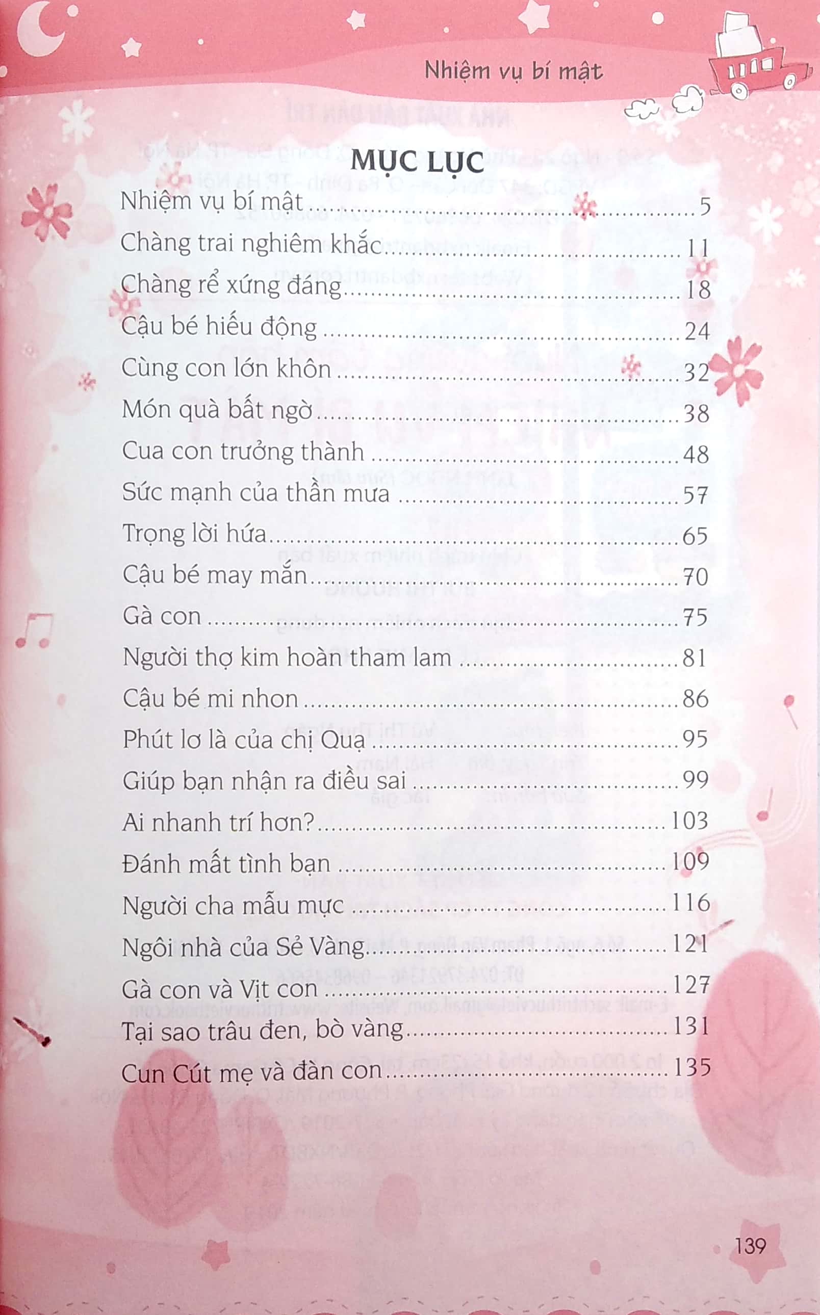 nhiệm vụ bí mật - nuôi dưỡng tâm hồn