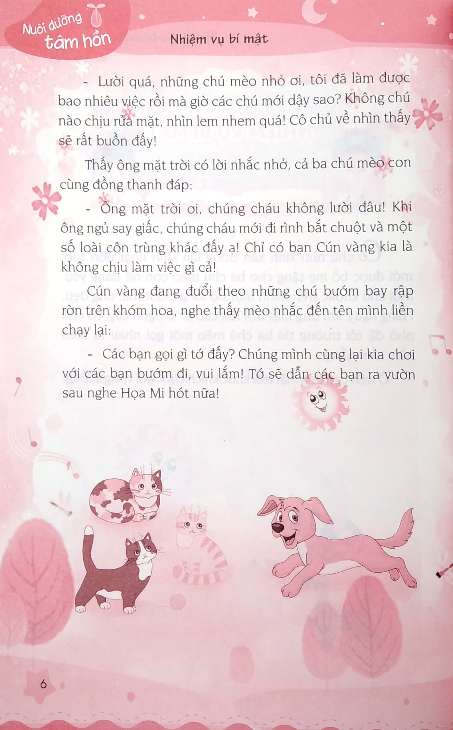 nhiệm vụ bí mật - nuôi dưỡng tâm hồn