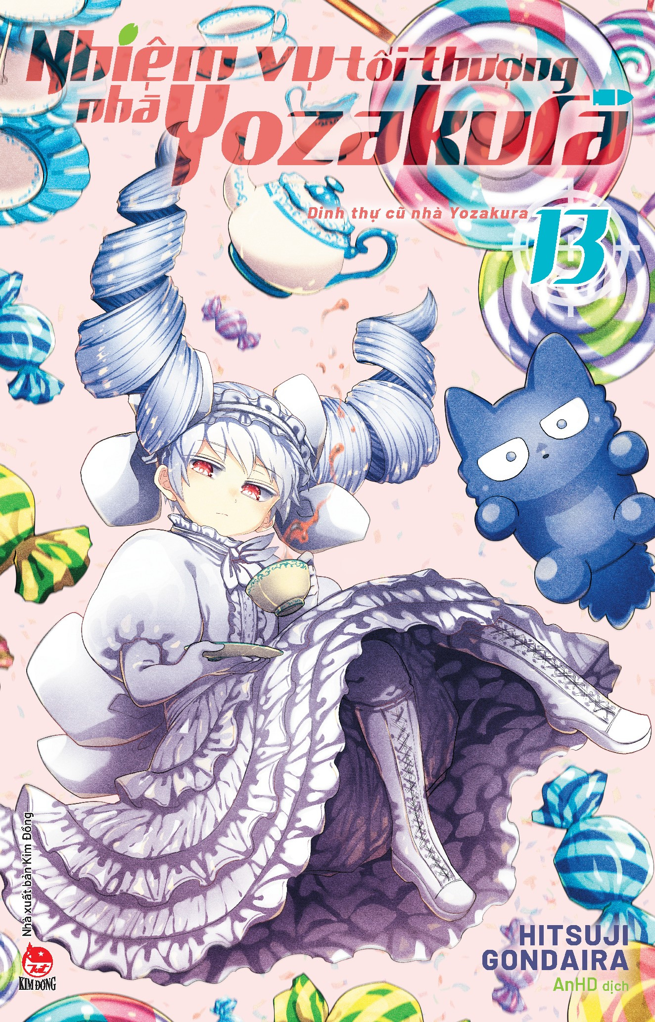 nhiệm vụ tối thượng nhà yozakura - tập 13 - dinh thự cũ nhà yozakura - tặng kèm postcard