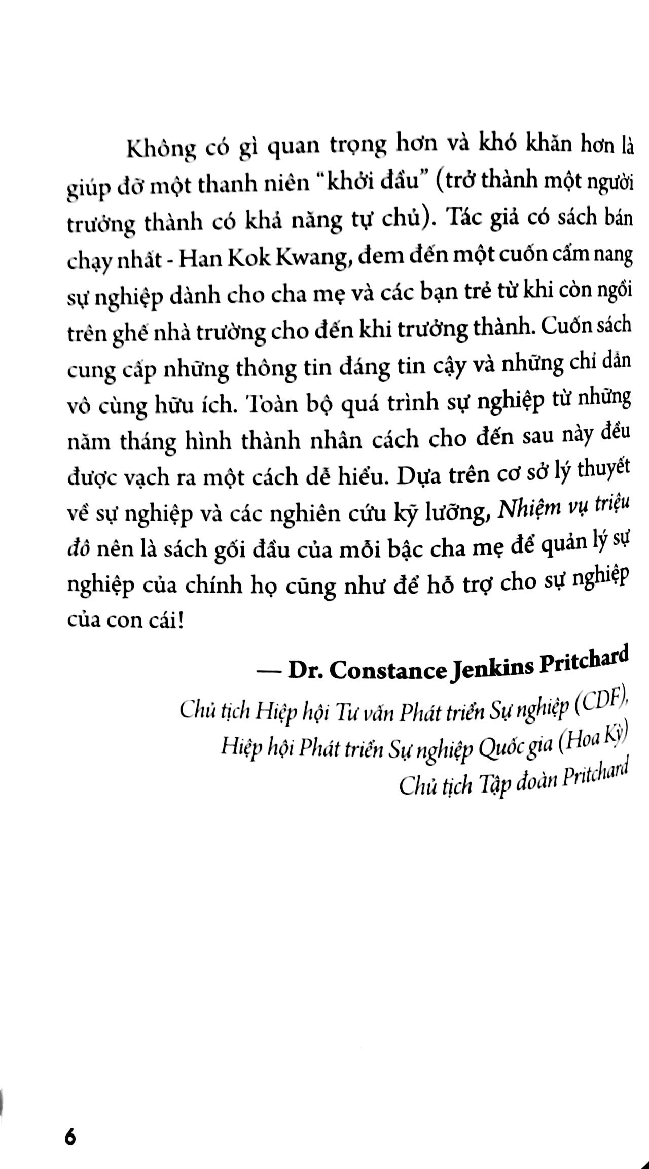 nhiệm vụ triệu đô - cùng con xây dựng sự nghiệp thành công
