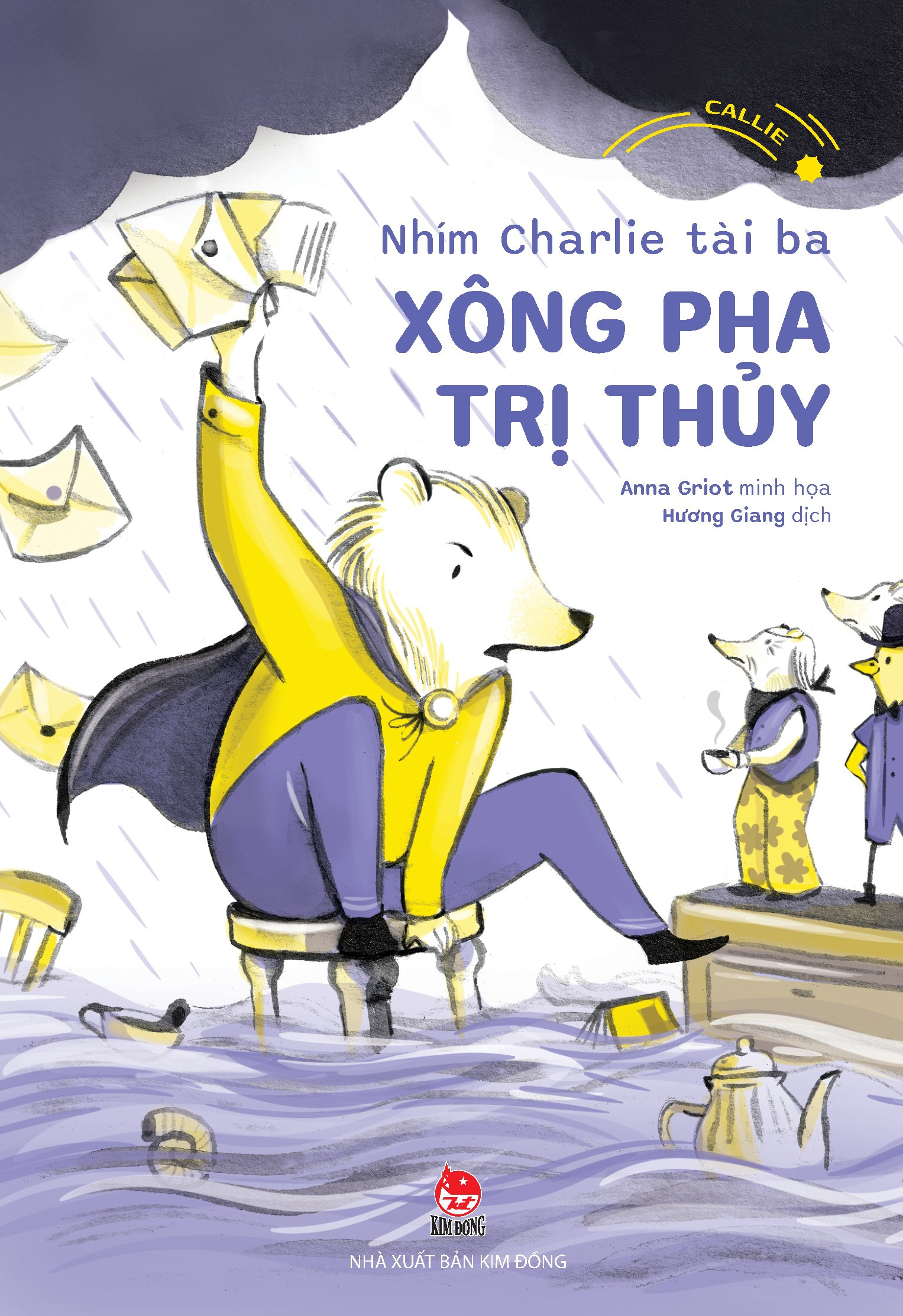 nhím charlie tài ba - xông pha trị thủy