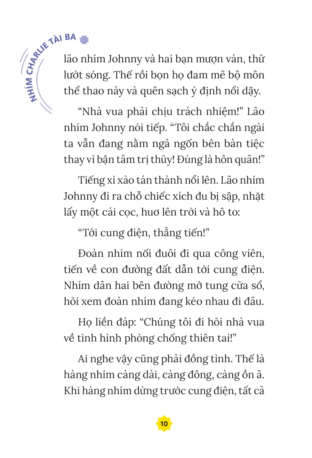 nhím charlie tài ba - xông pha trị thủy