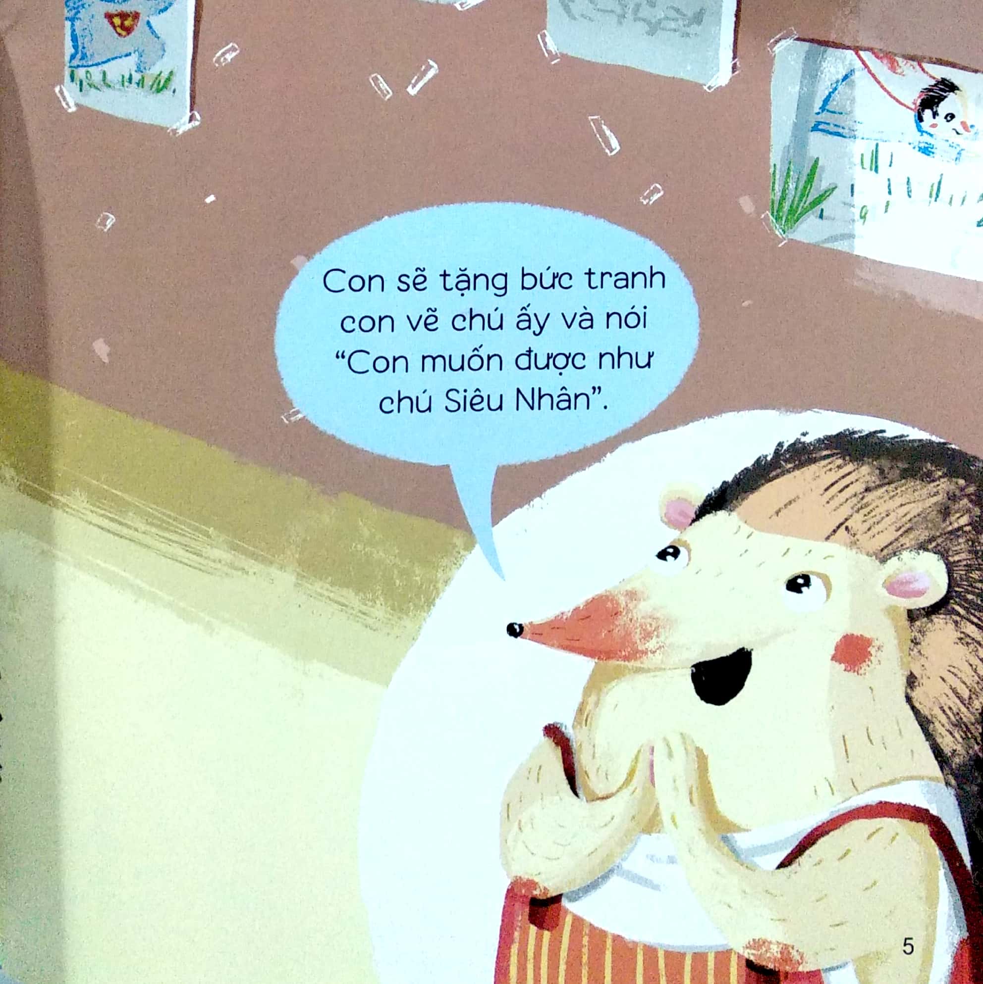 nhím con gặp siêu nhân - câu chuyện đẹp về tình mẹ con