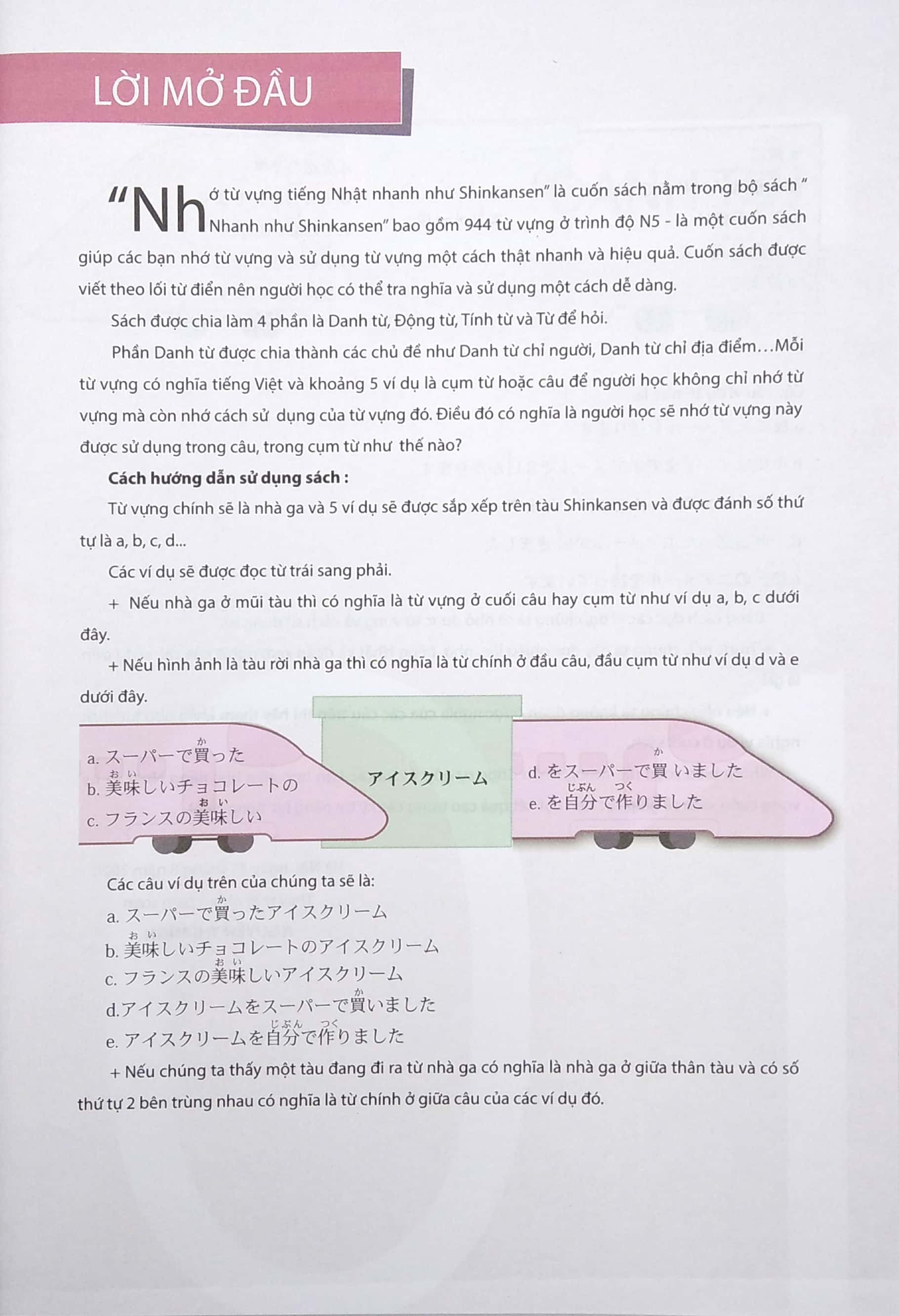 nhớ từ vựng tiếng nhật nhanh như shinkansen