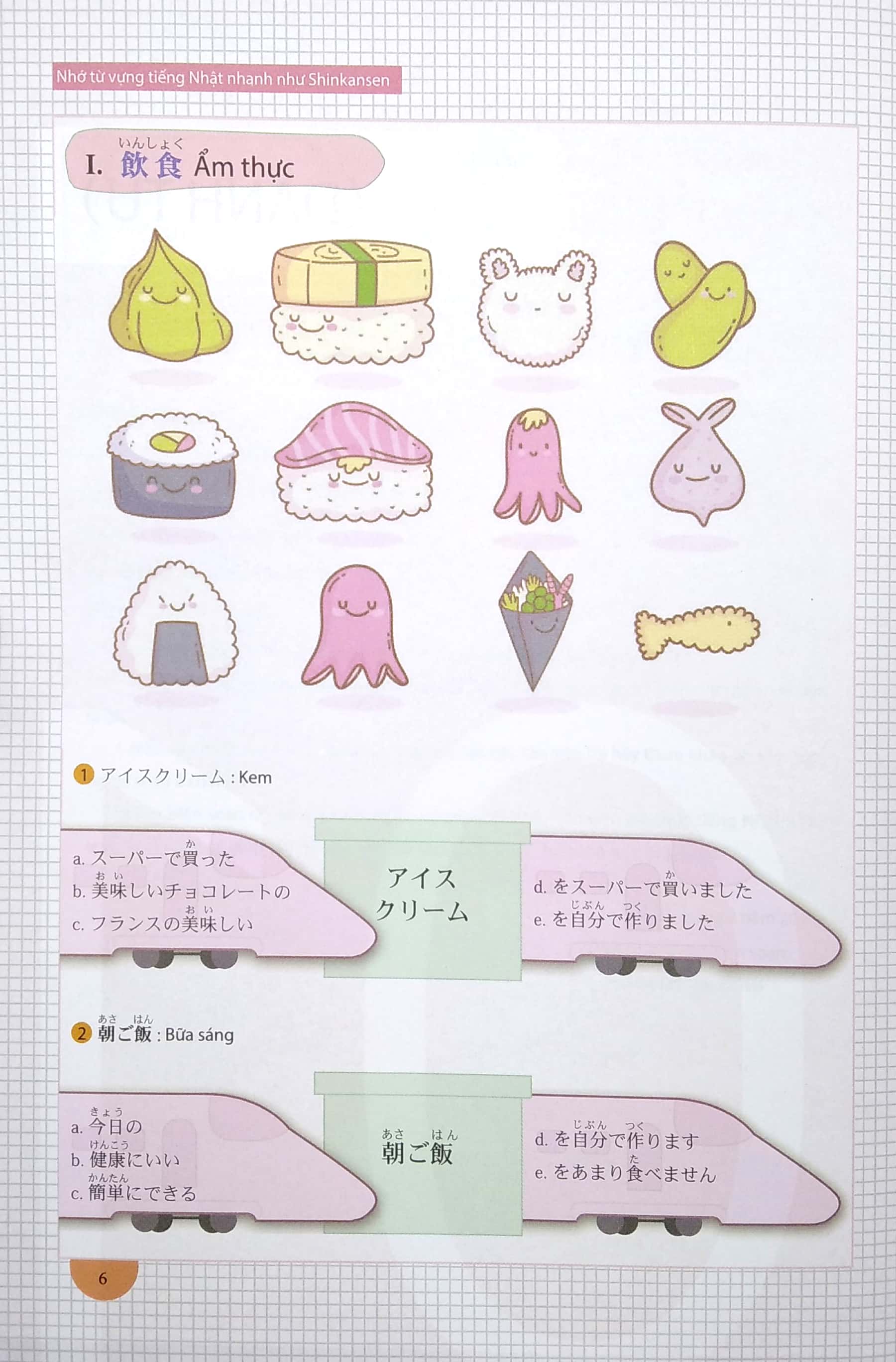 nhớ từ vựng tiếng nhật nhanh như shinkansen
