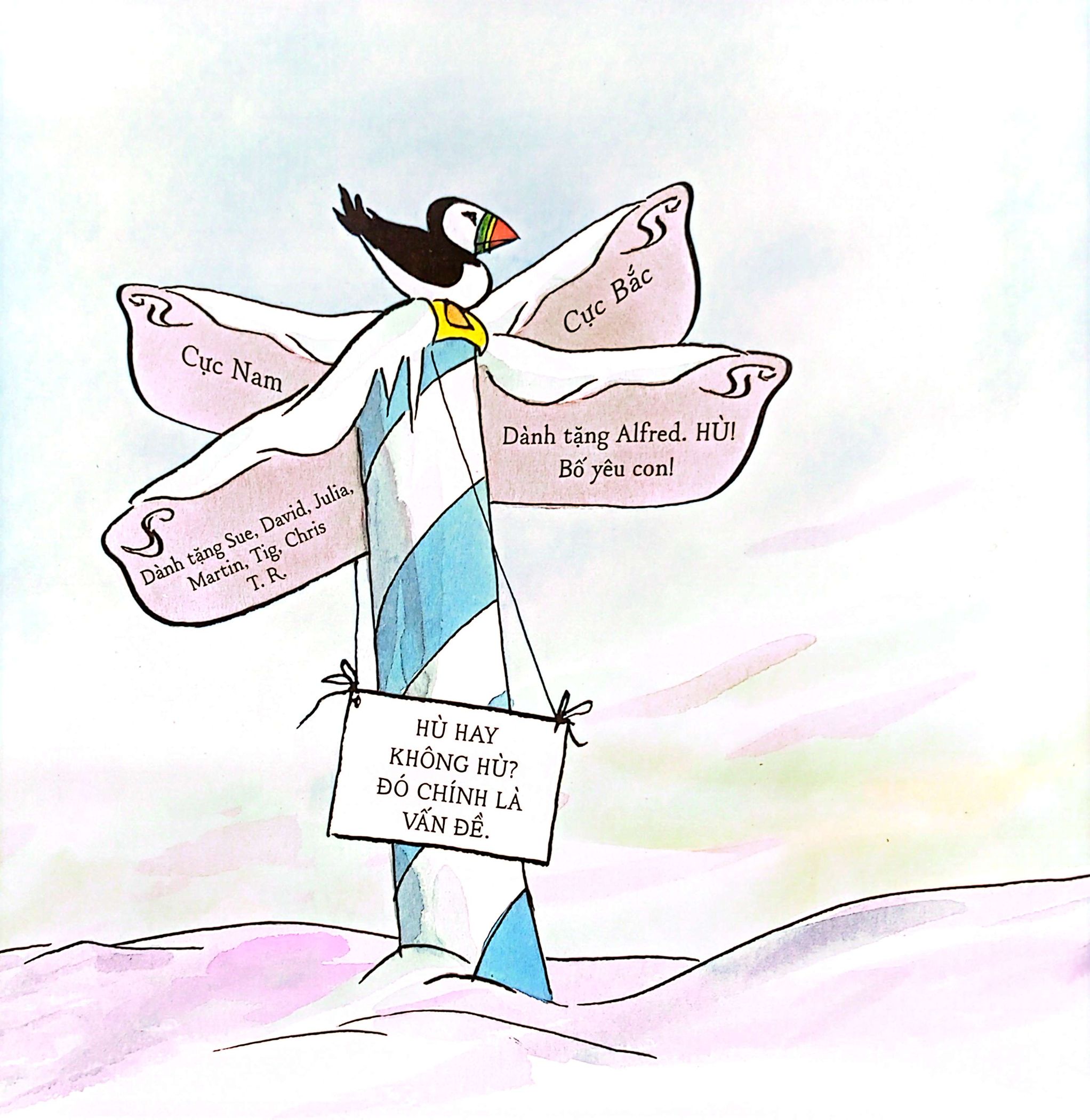 nhóc gấu thích hù