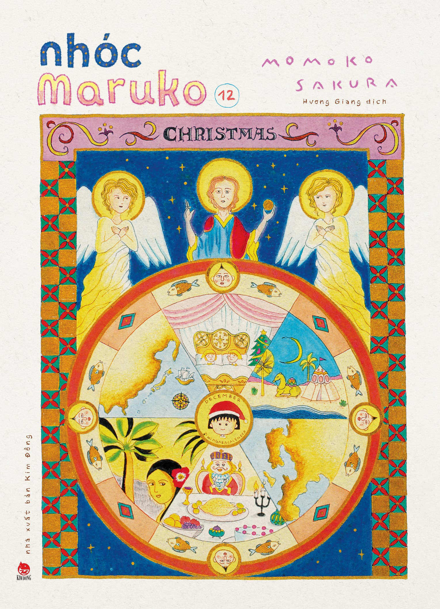 nhóc maruko - tập 12 - tặng kèm set postcard polaroid