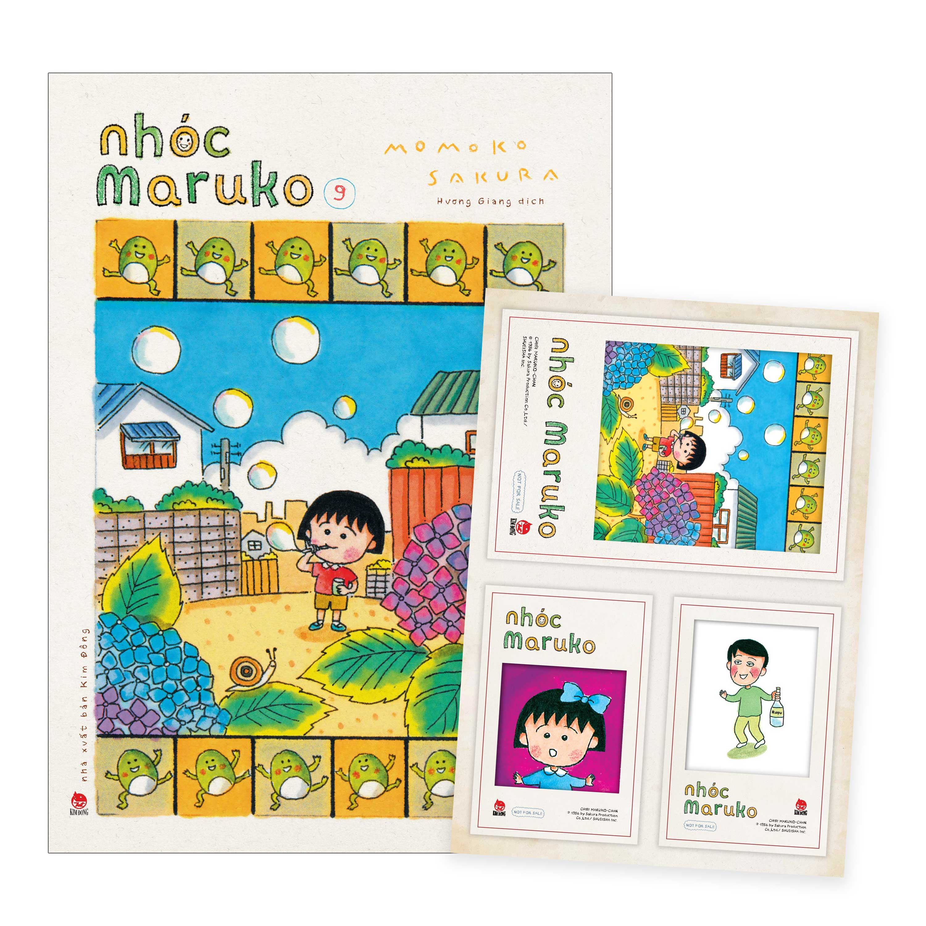 nhóc maruko - tập 9 - tặng kèm set card polaroid