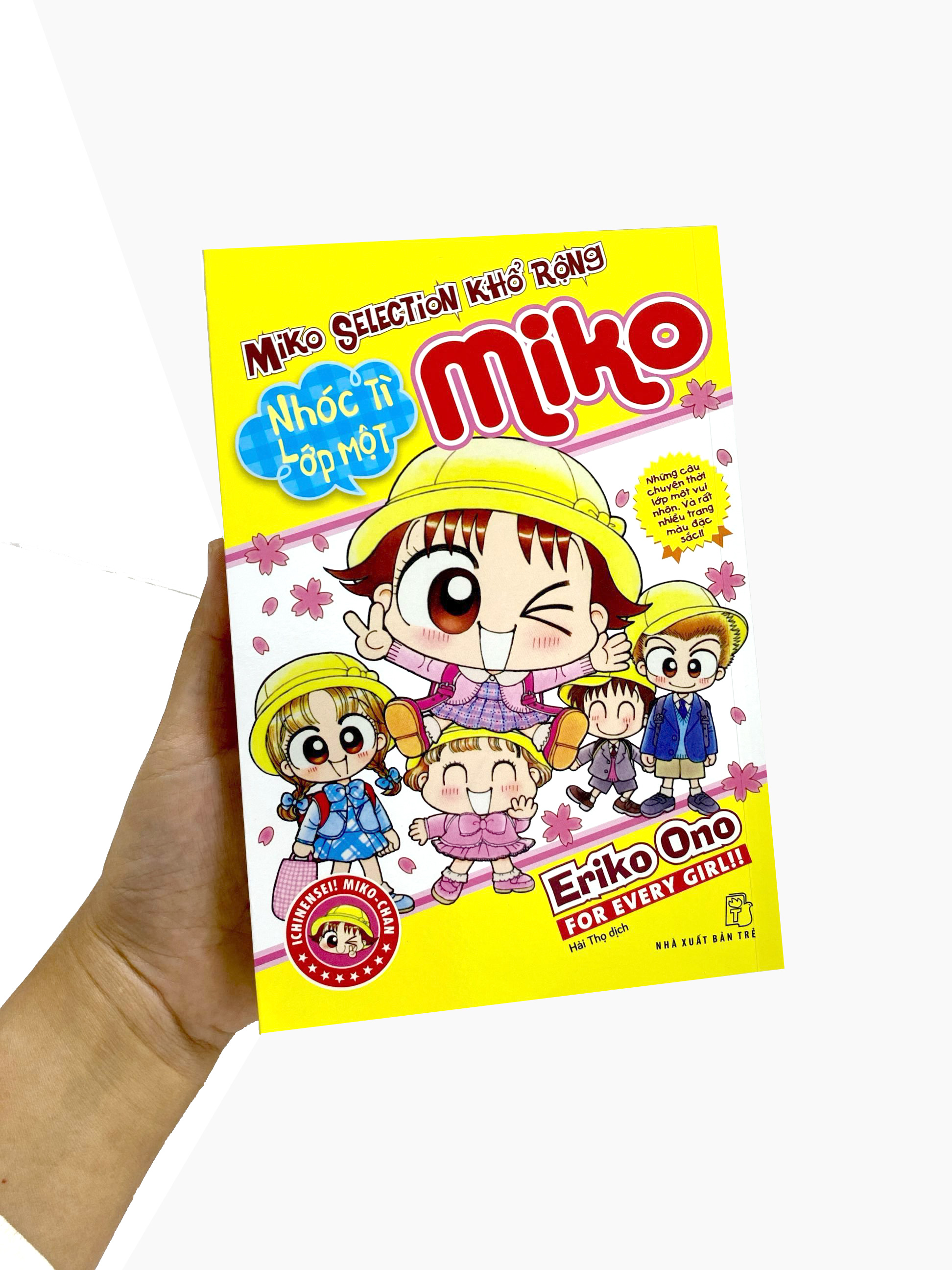 nhóc miko! cô bé nhí nhảnh - miko selection khổ rộng - nhóc tì lớp 1 miko (tái bản 2023)