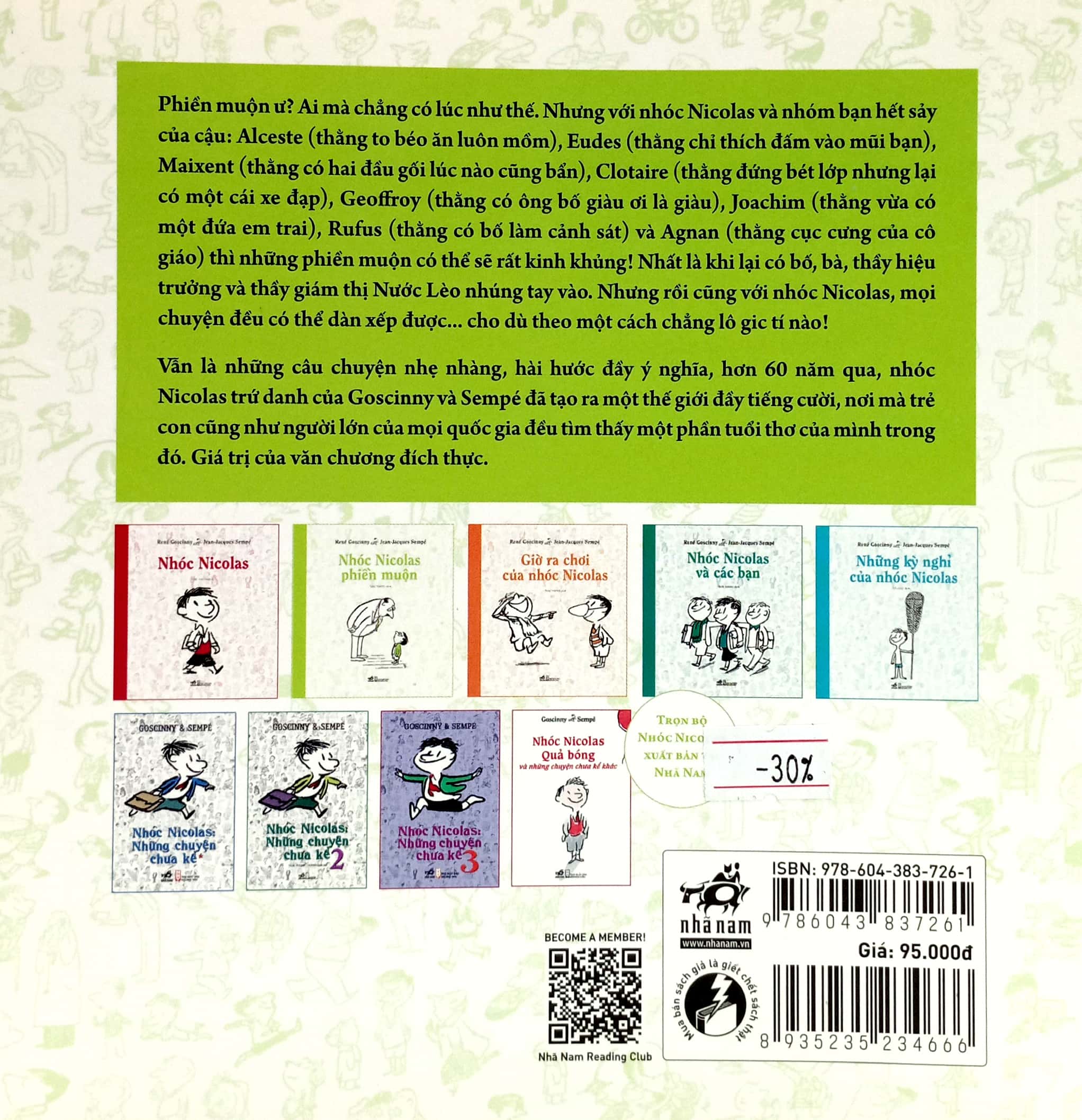 nhóc nicolas phiền muộn (tái bản)