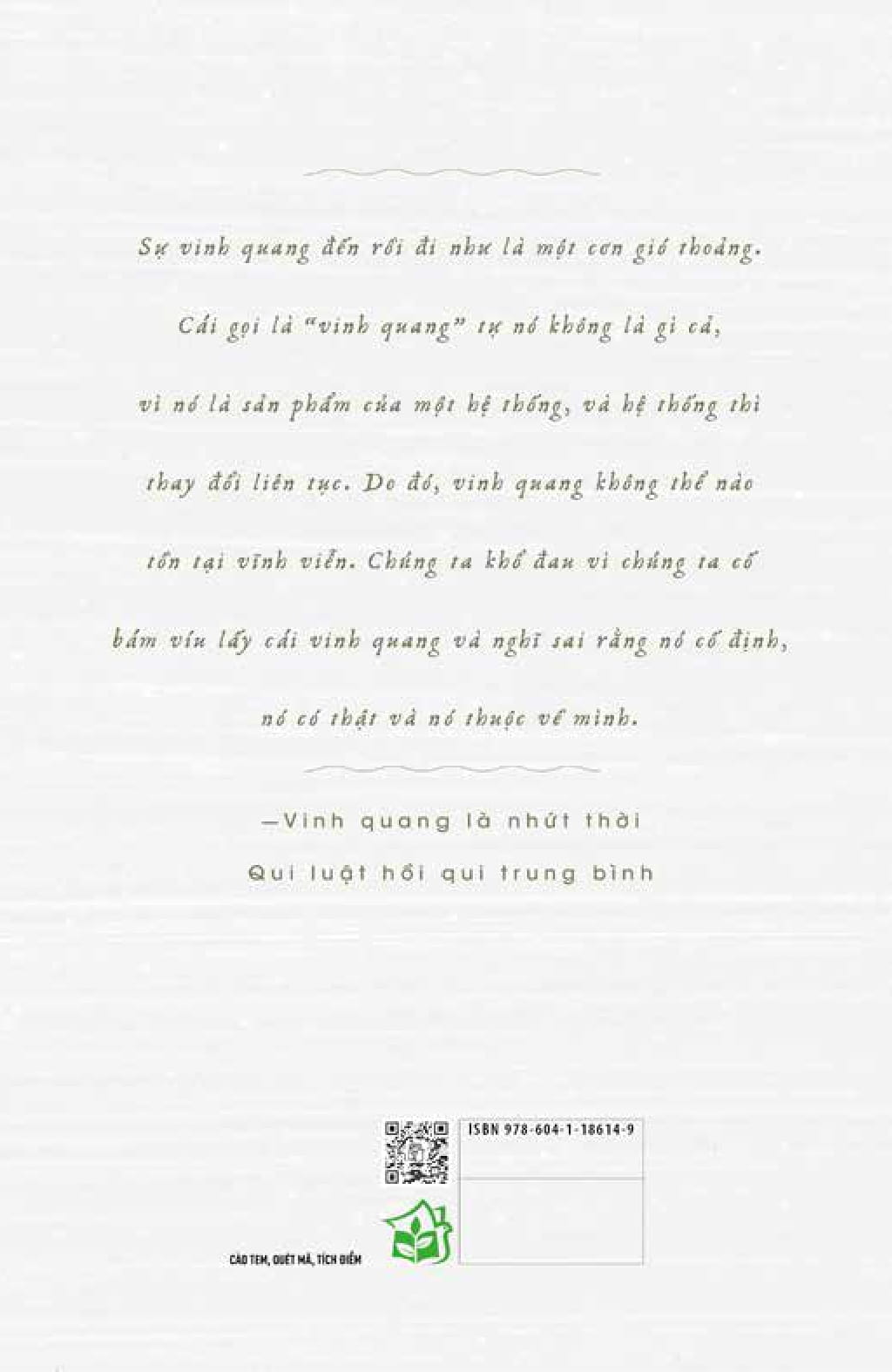 như cơn gió thoảng - nghĩ về những qui luật cuộc sống