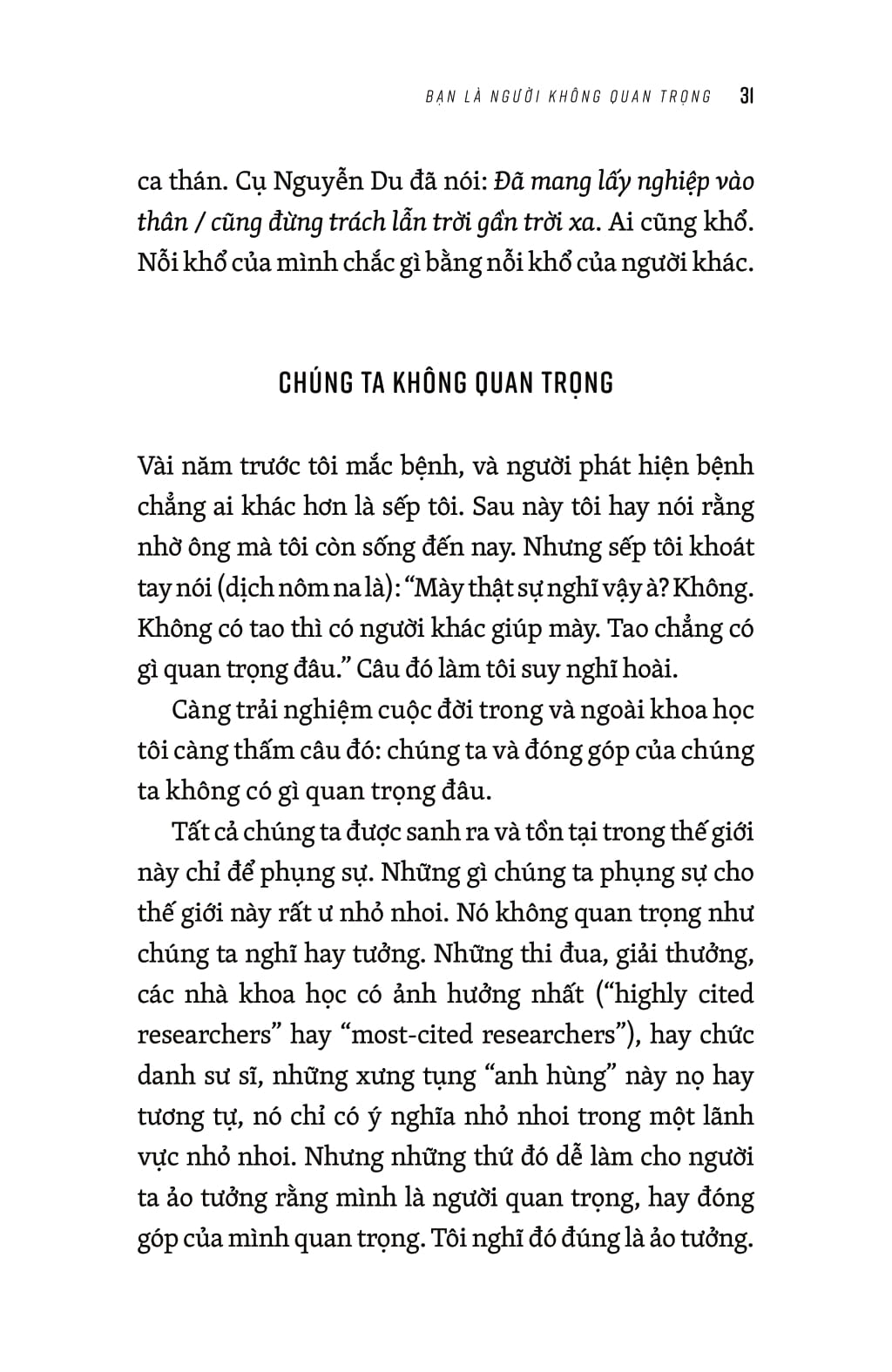 như cơn gió thoảng - nghĩ về những qui luật cuộc sống