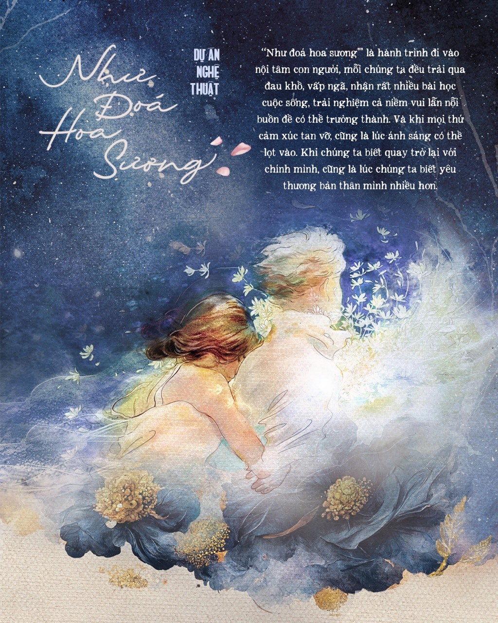 như đóa hoa sương