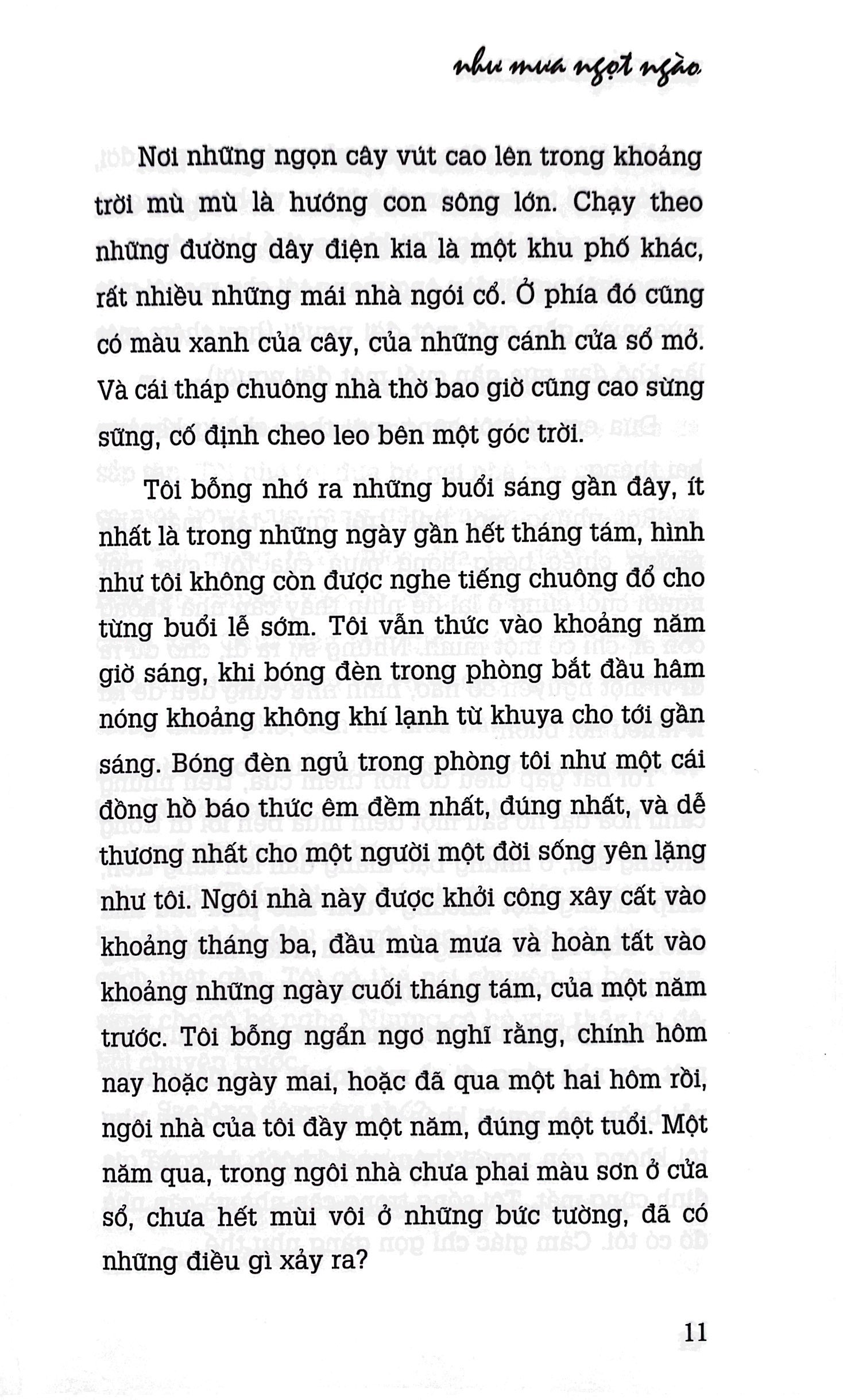 như mưa ngọt ngào