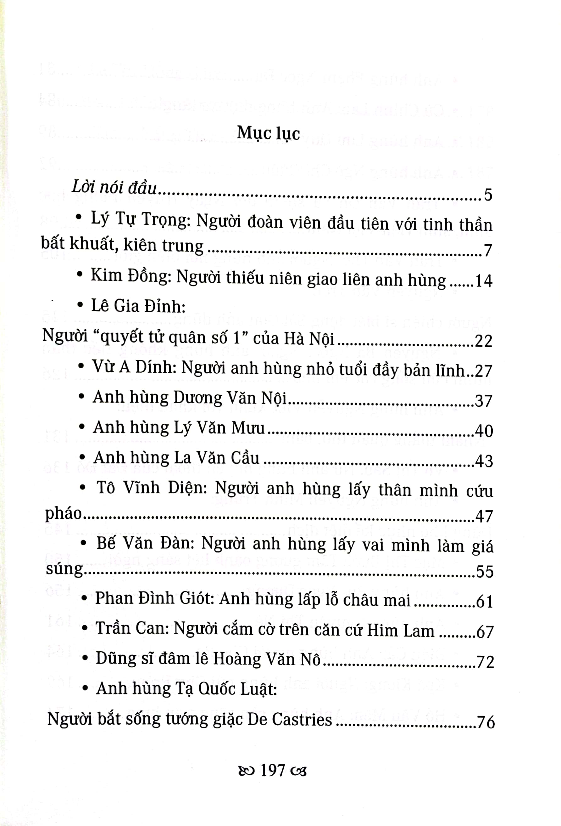 những anh hùng trẻ tuổi trong lịch sử việt nam