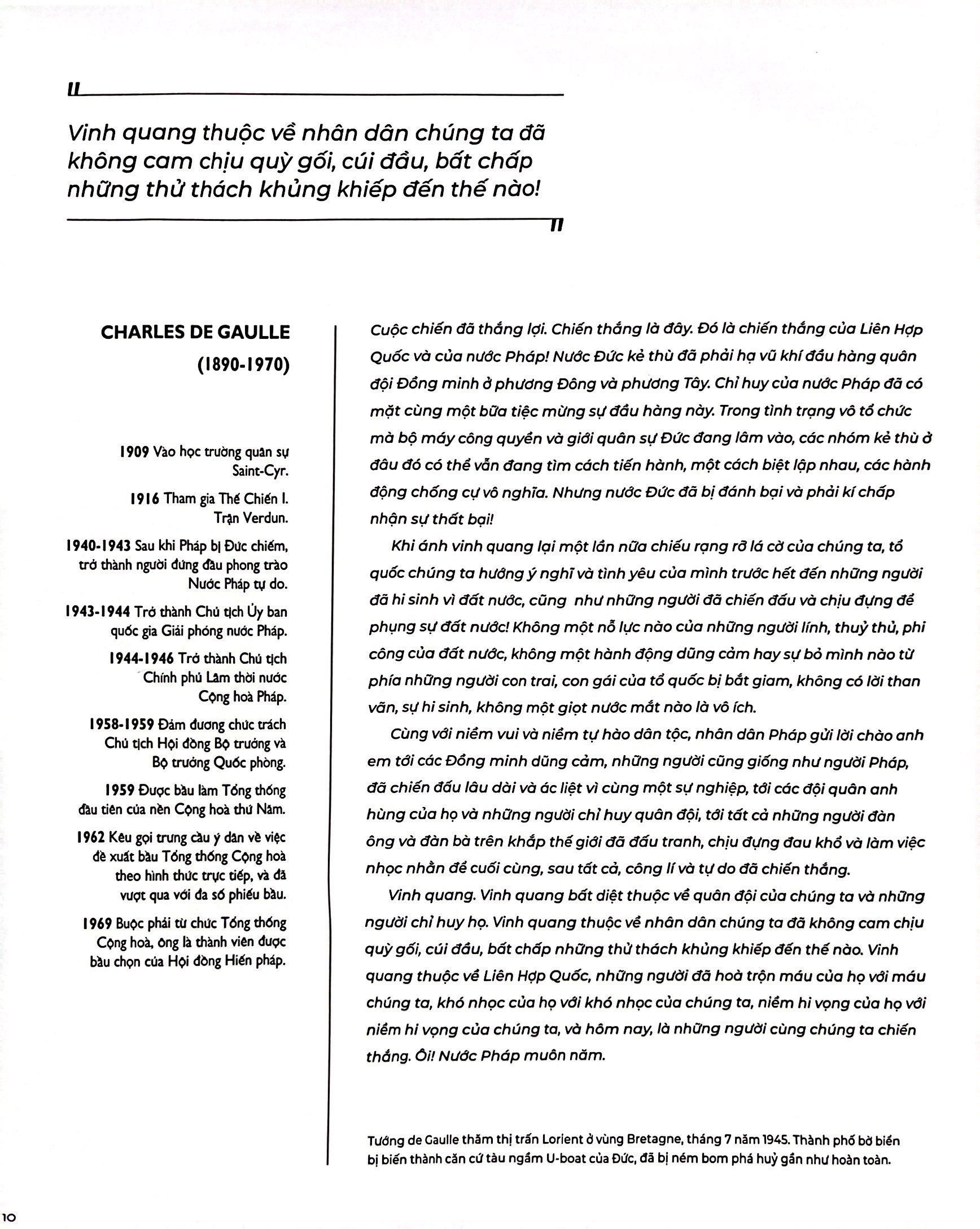 những bài diễn văn làm thay đổi thế giới từ 1945 đến nay