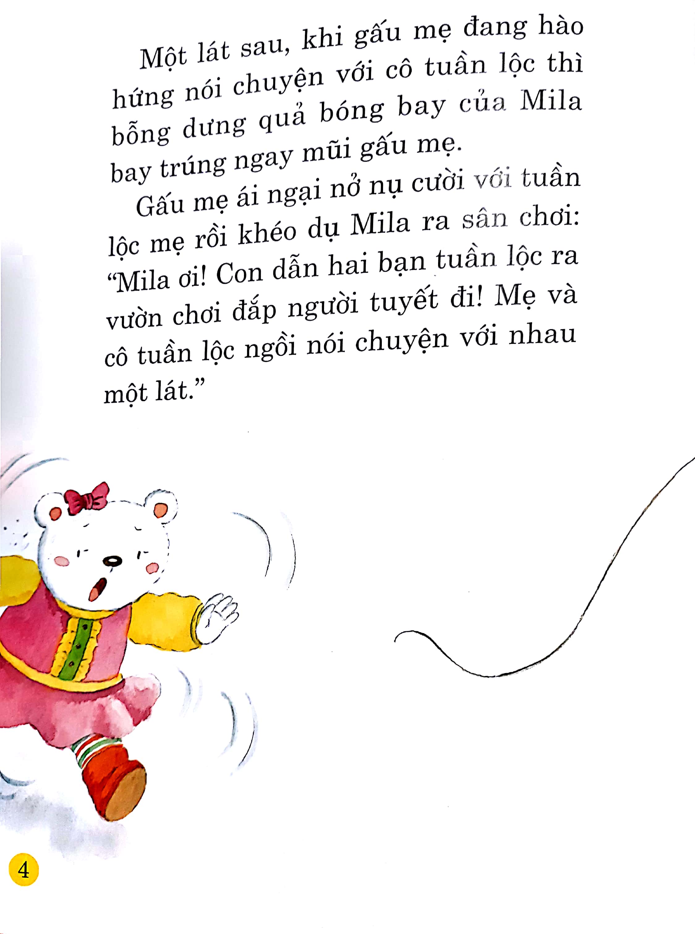 những bài học an toàn cùng gấu mila - học cách tiếp khách đến chơi nhà