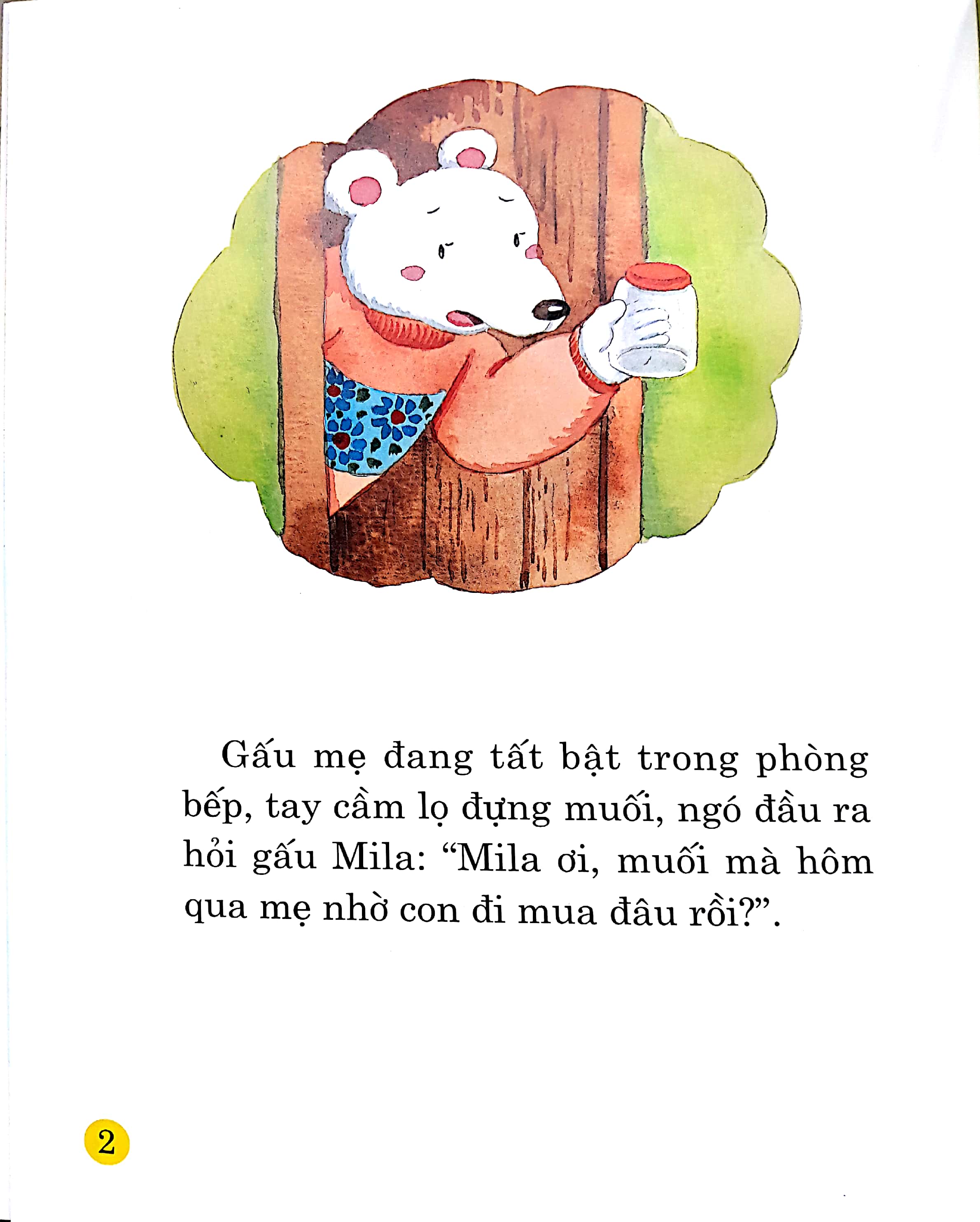 những bài học an toàn cùng gấu mila - tớ sẽ không nói dối nữa