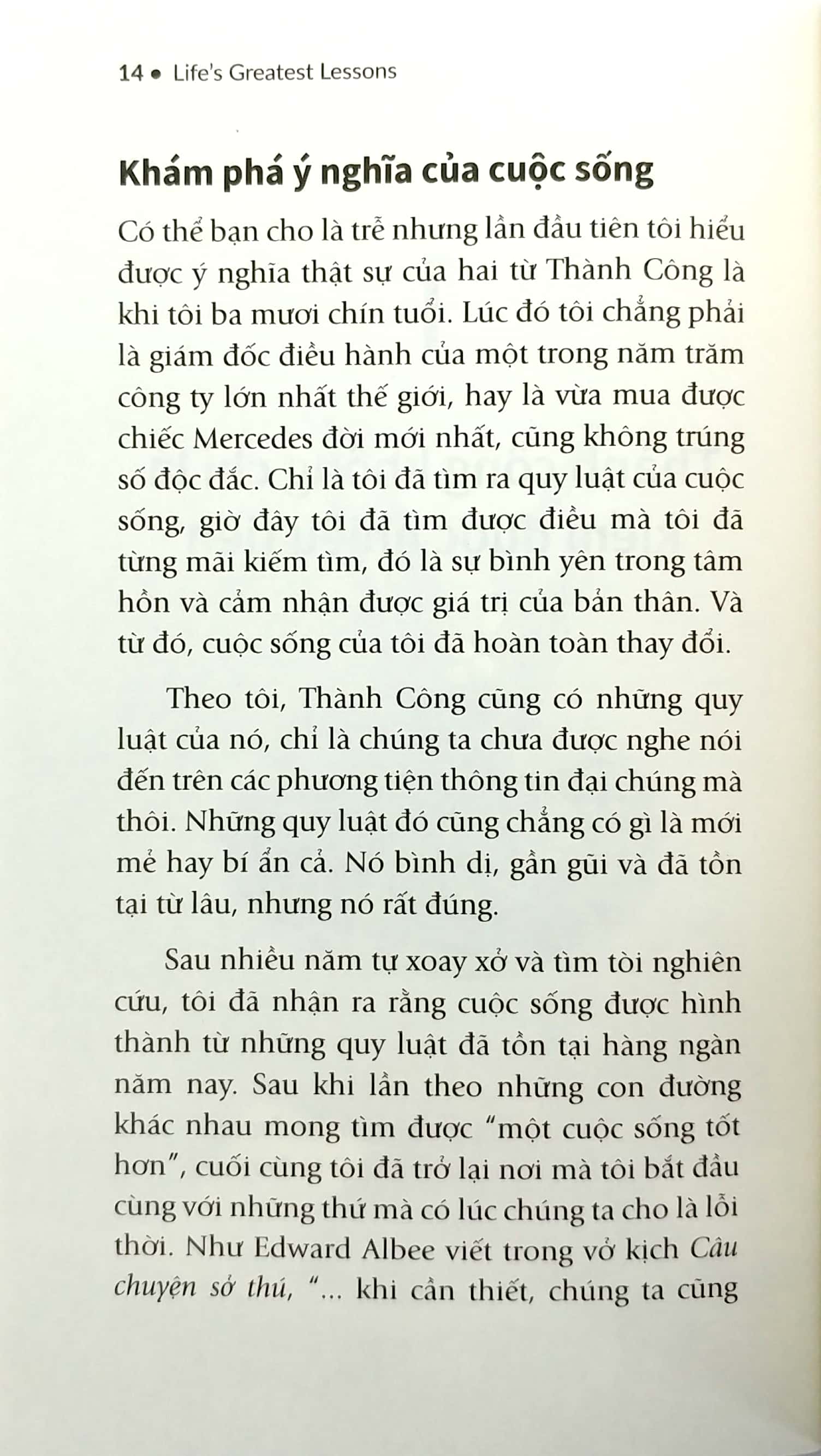 những bài học cuộc sống (tái bản 2021)