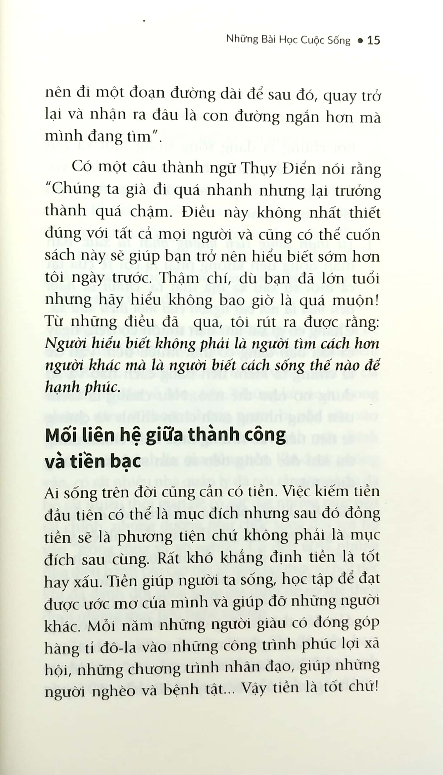 những bài học cuộc sống (tái bản 2021)
