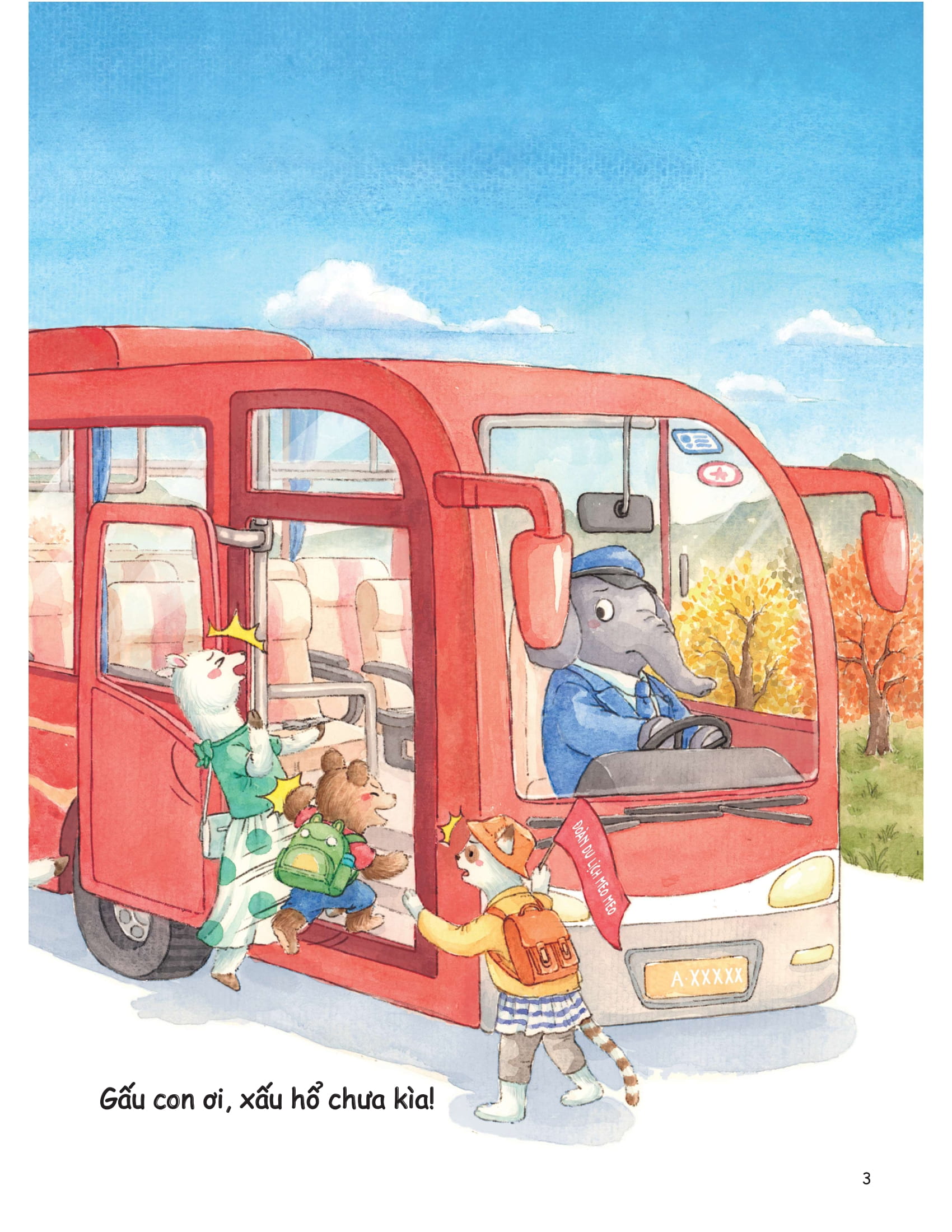 những bài học đầu tiên của bé - gấu con ơi, thẹn quá đi thôi!