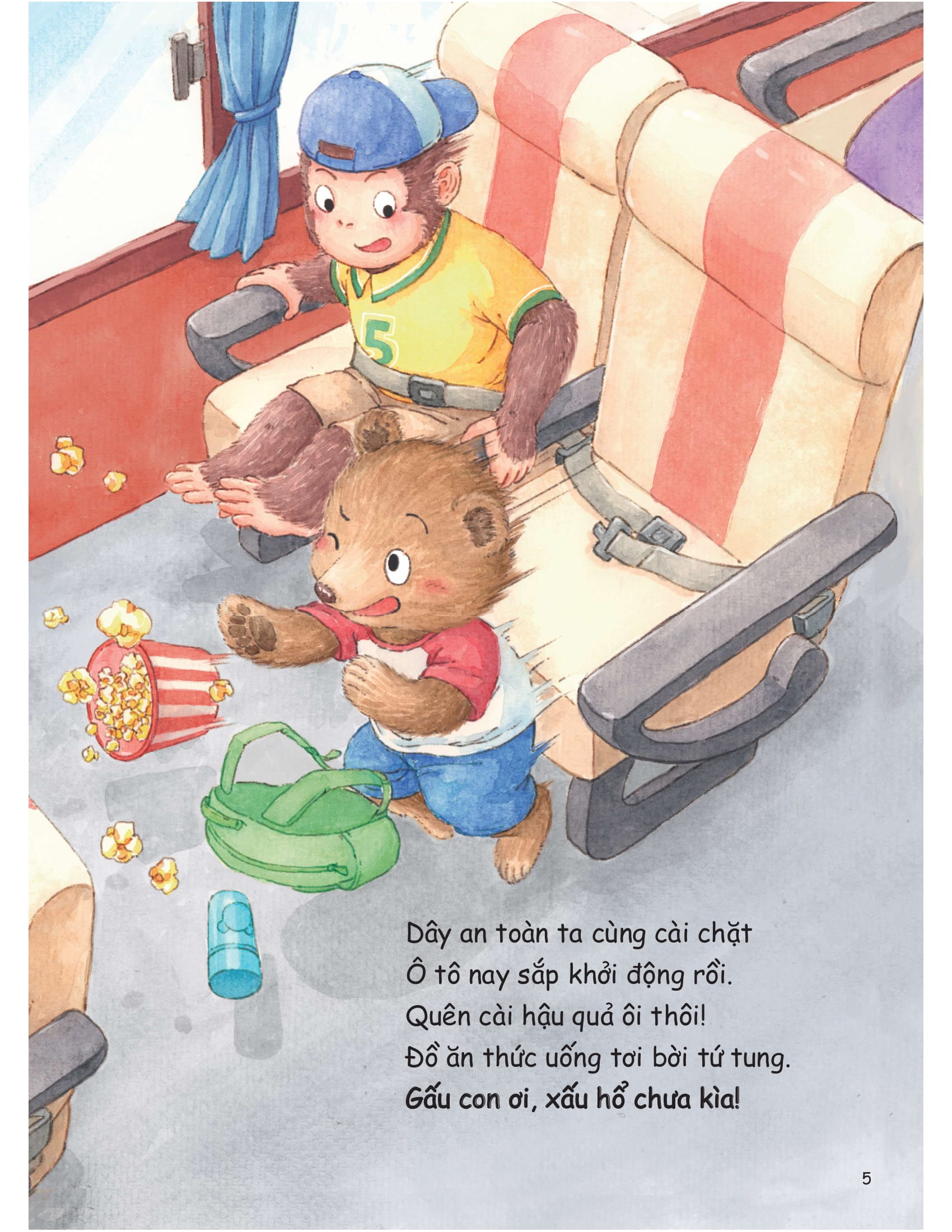 những bài học đầu tiên của bé - gấu con ơi, thẹn quá đi thôi!