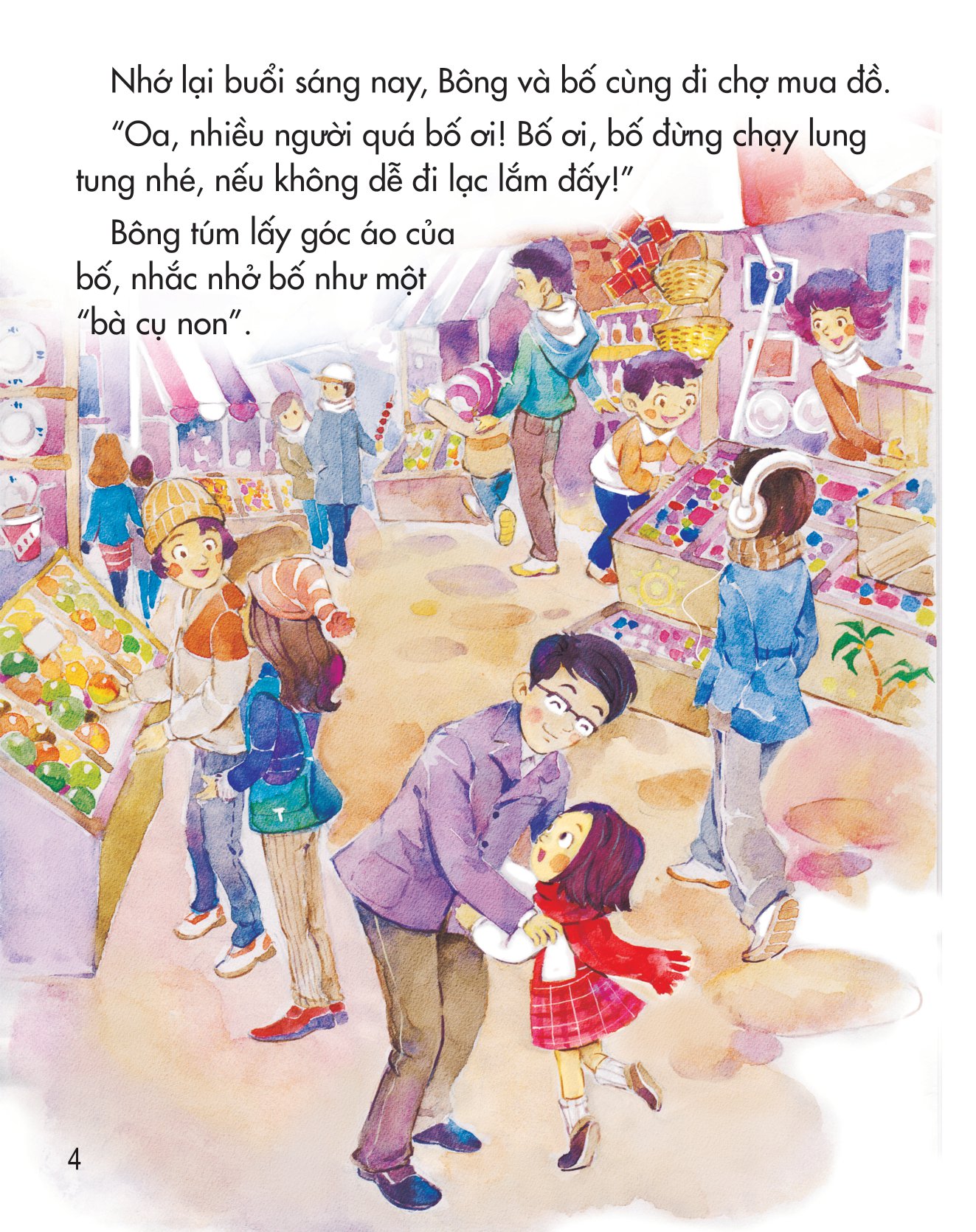 những bài học hay giúp bé lớn lên khỏe mạnh, an toàn - bố đi lạc mất rồi!