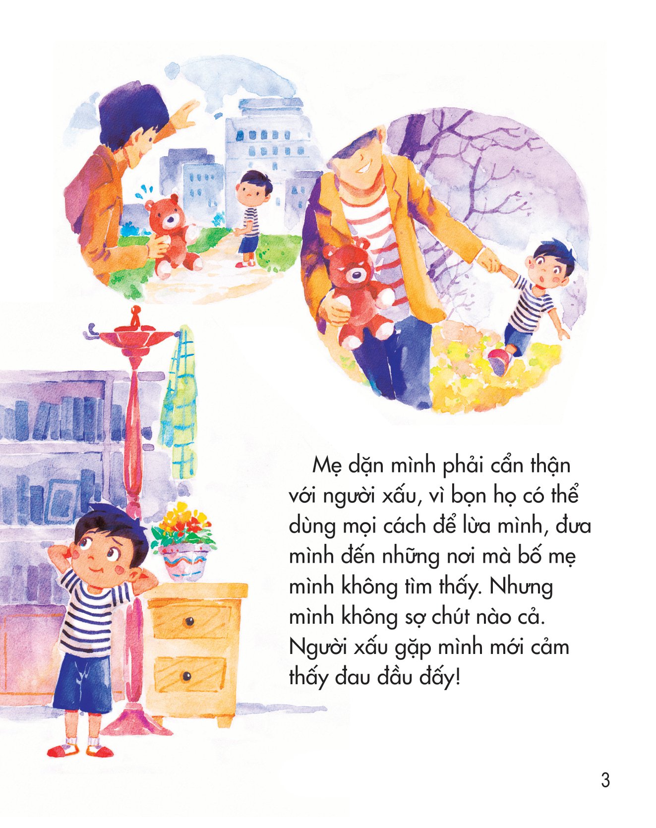 những bài học hay giúp bé lớn lên khỏe mạnh, an toàn - tớ không sợ người xấu