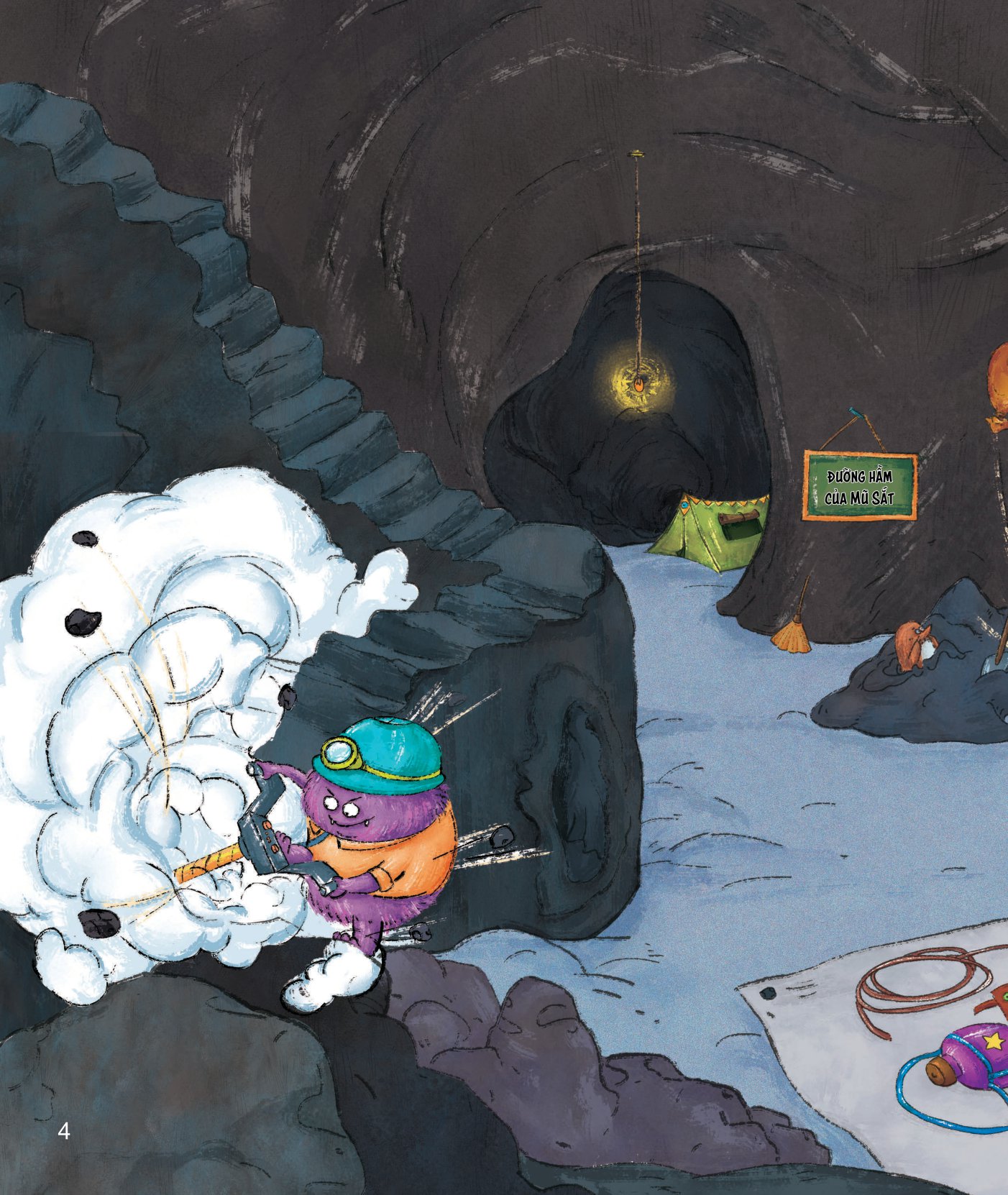 những bài học hay ươm mầm doanh nhân nhí - cơ hội kinh doanh trong đường hầm - giúp trẻ hiểu tầm quan trọng của việc nắm bắt cơ hội kinh doanh