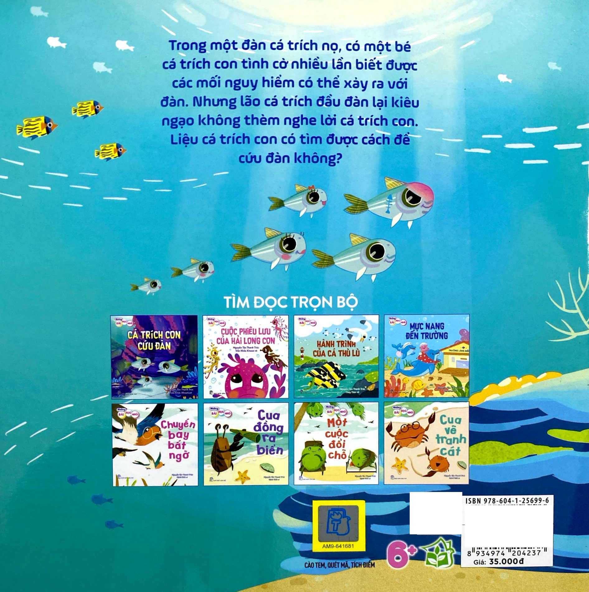 những bài học nhỏ - cá trích con cứu đàn