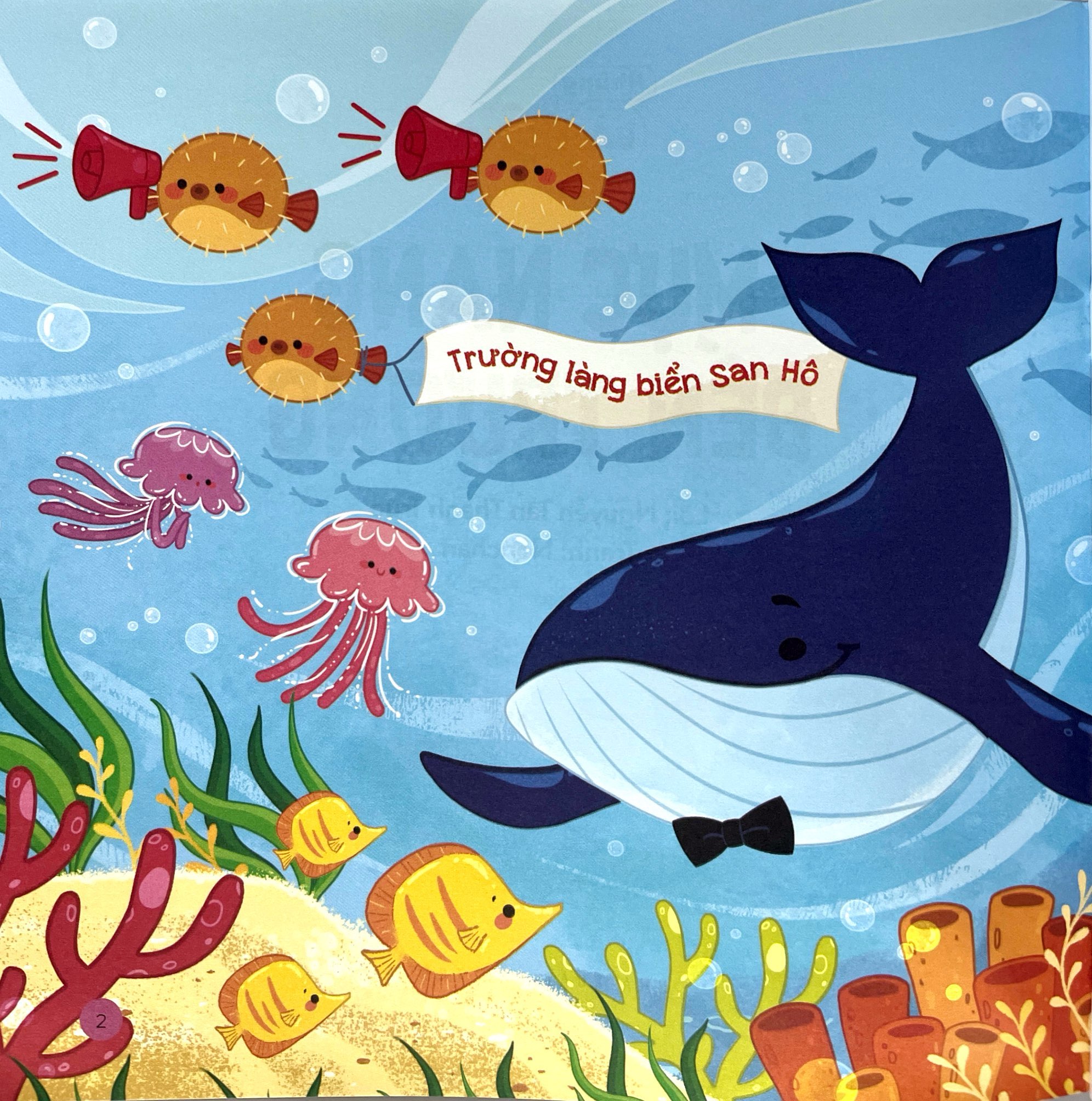 những bài học nhỏ - mực nang đến trường