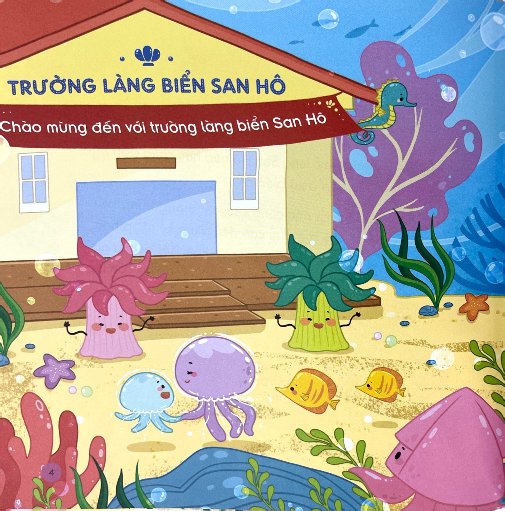 những bài học nhỏ - mực nang đến trường