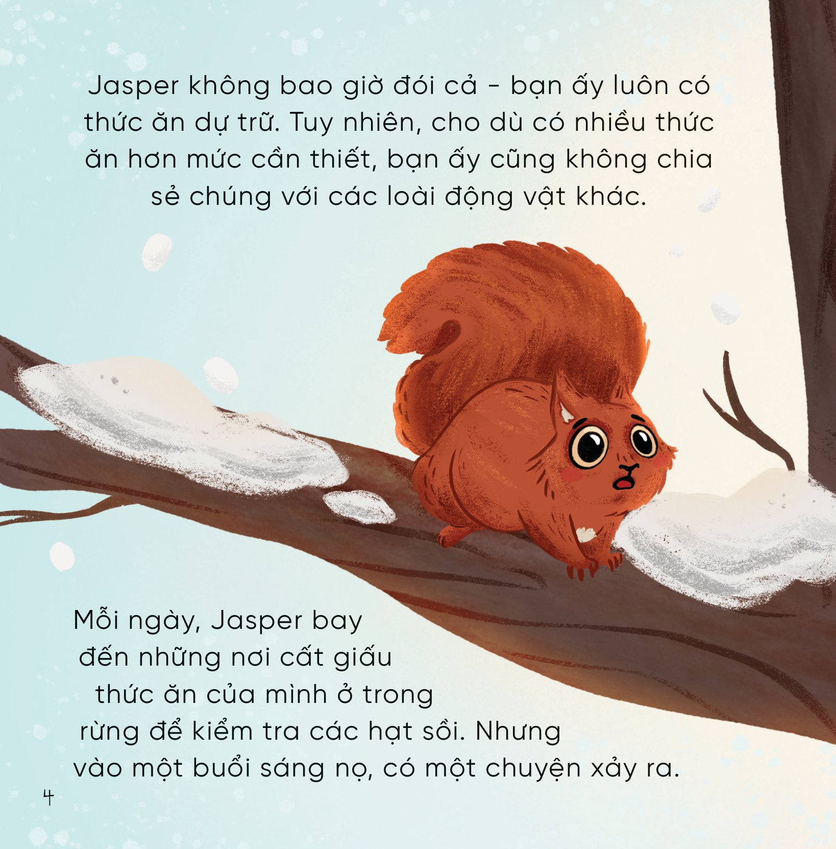 những bài học nhỏ từ rừng xanh - chú chim ích kỷ học cách chia sẻ