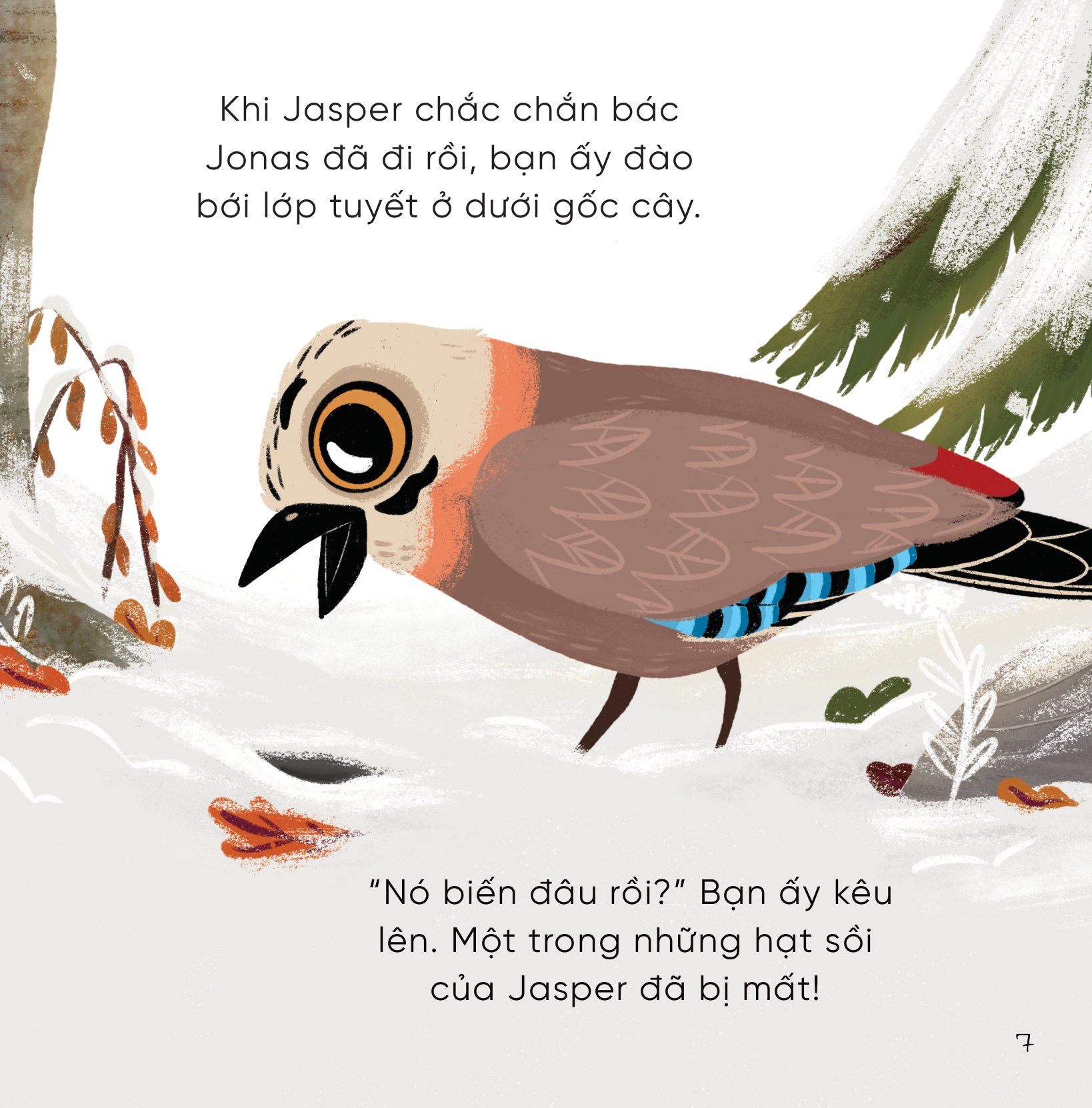 những bài học nhỏ từ rừng xanh - chú chim ích kỷ học cách chia sẻ