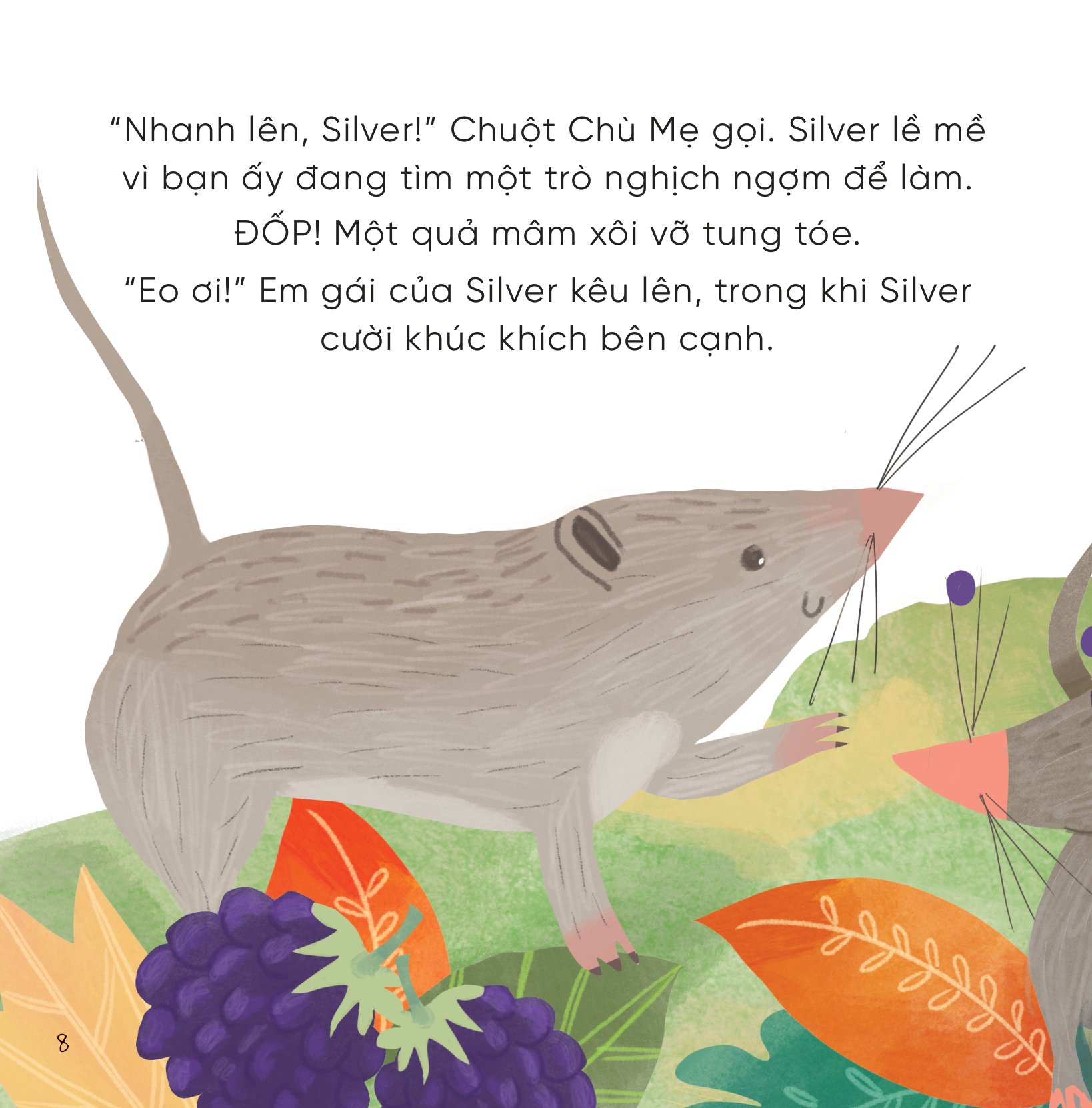 những bài học nhỏ từ rừng xanh - chuột chù nghịch ngợm học cách sửa sai