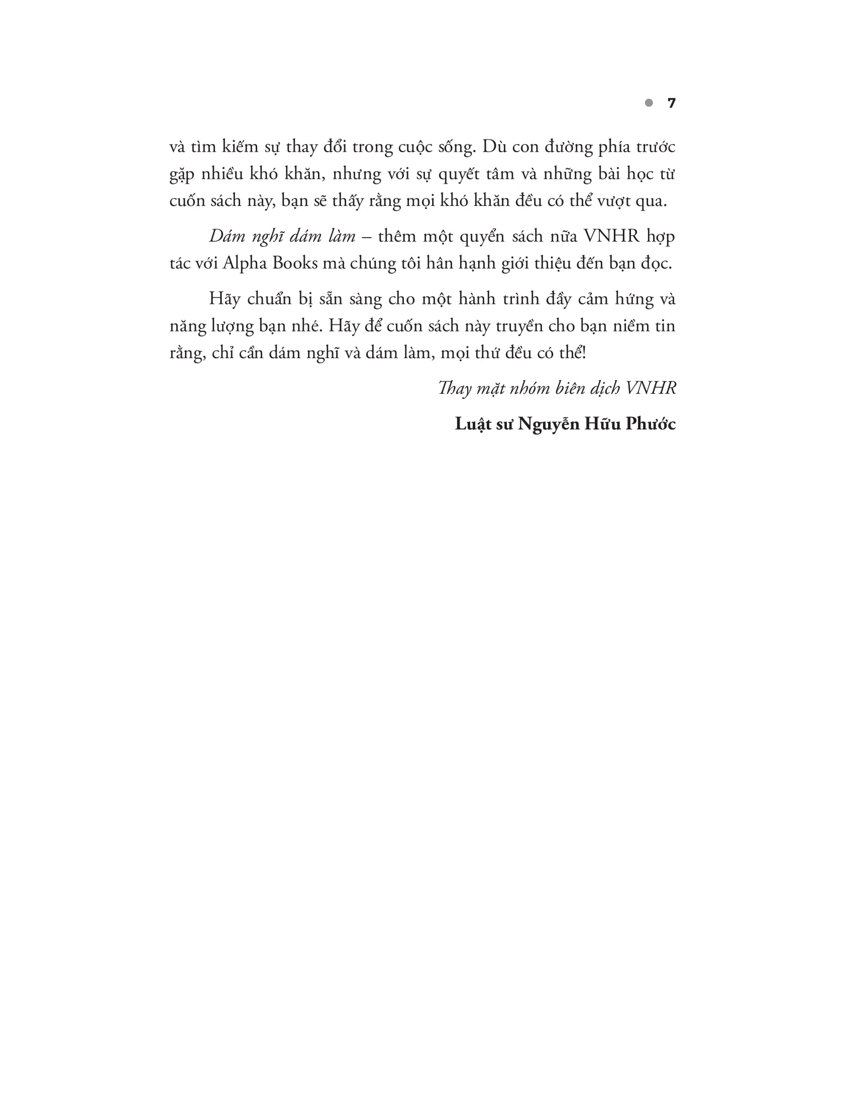 những bài học về nghĩ lớn, theo đuổi ước mơ và xây dựng cộng đồng - dám nghĩ dám làm