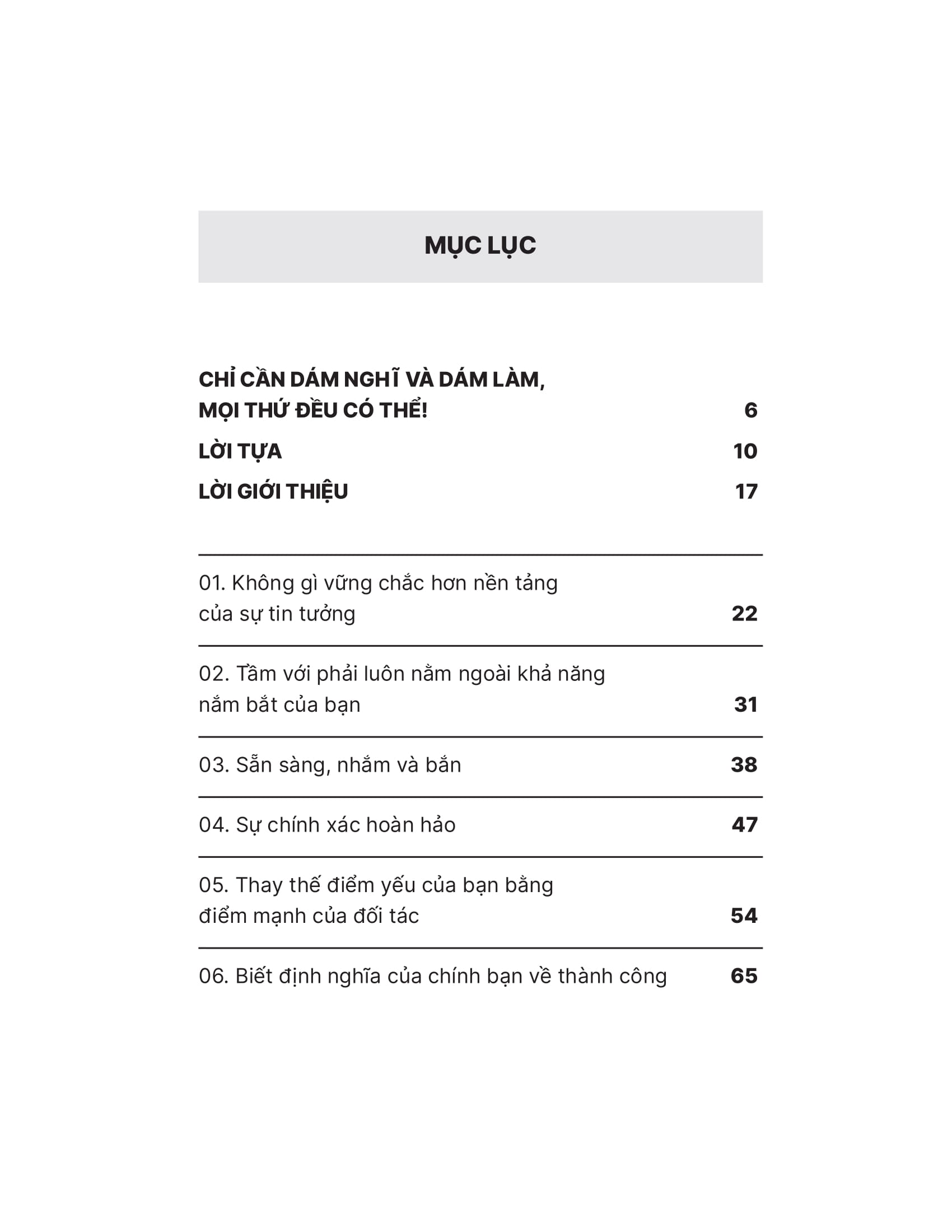 những bài học về nghĩ lớn, theo đuổi ước mơ và xây dựng cộng đồng - dám nghĩ dám làm