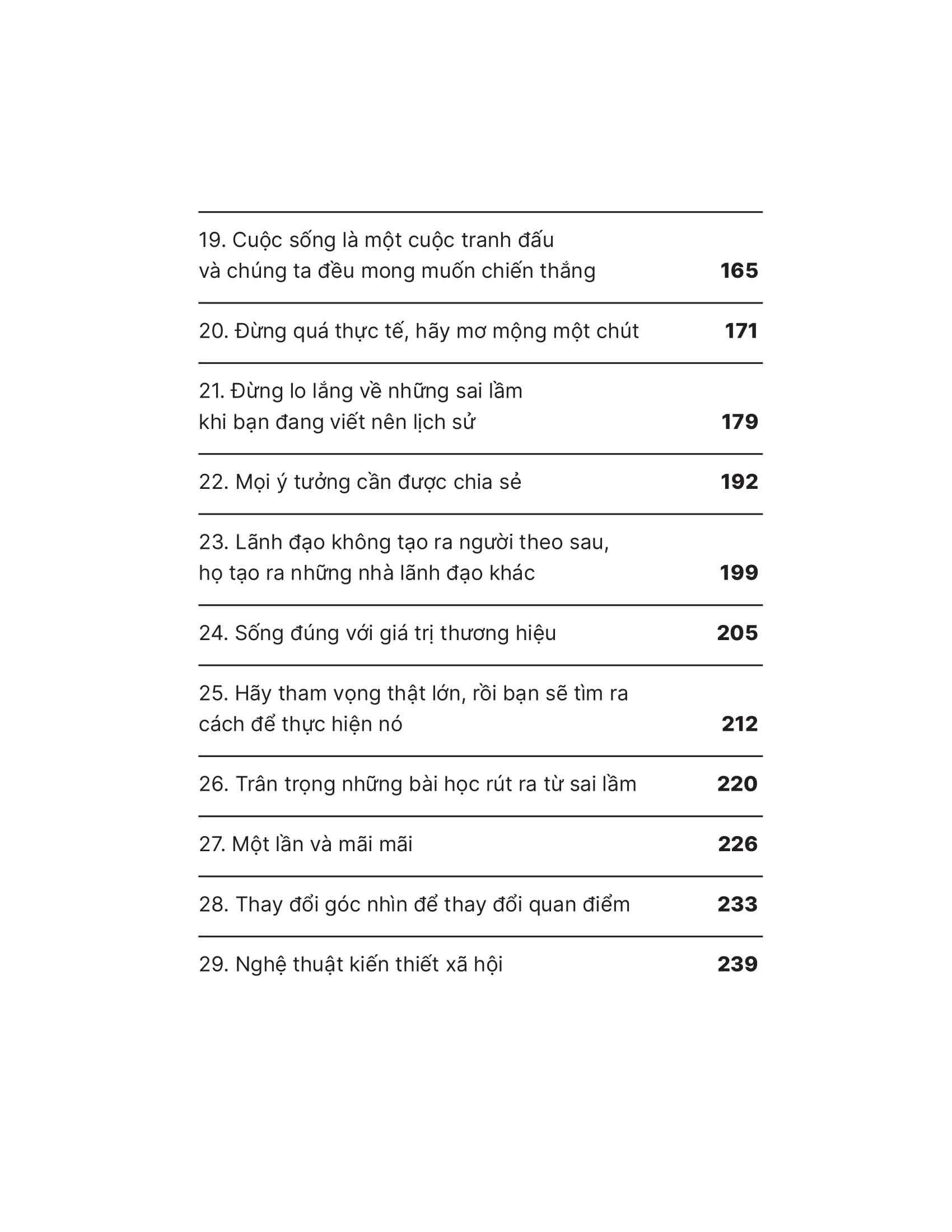 những bài học về nghĩ lớn, theo đuổi ước mơ và xây dựng cộng đồng - dám nghĩ dám làm