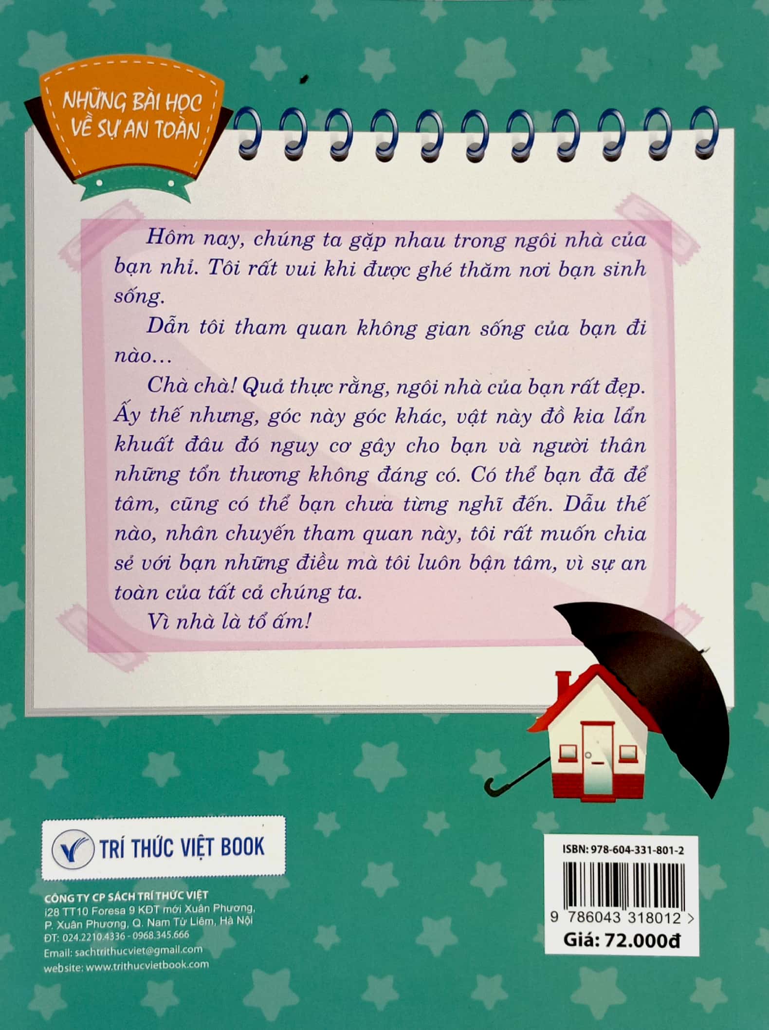 những bài học về sự an toàn - kỹ năng an toàn khi ở nhà
