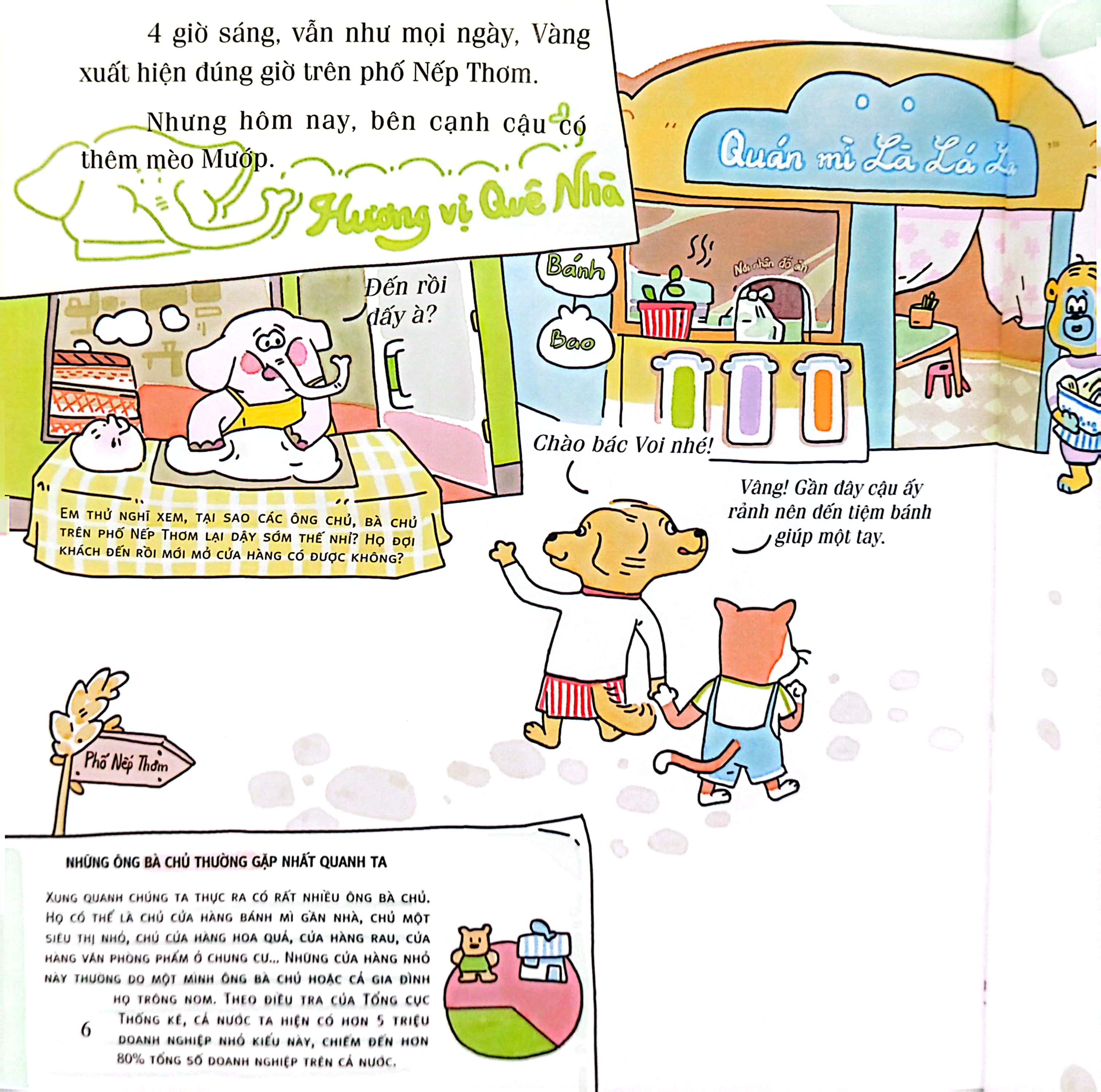 những bài học về tiền bạc dành cho trẻ em - làm ông chủ có nhàn không?