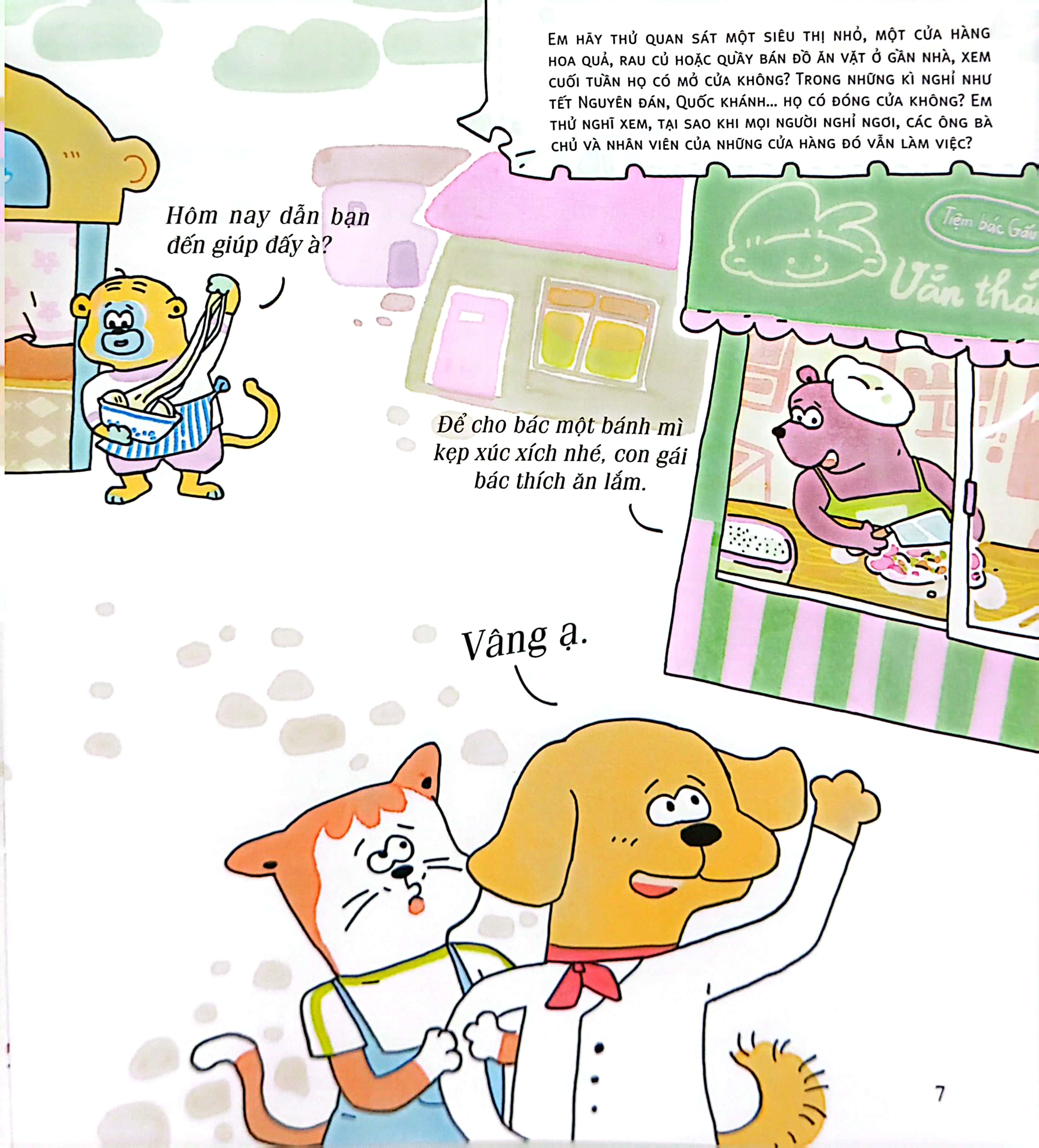 những bài học về tiền bạc dành cho trẻ em - làm ông chủ có nhàn không?