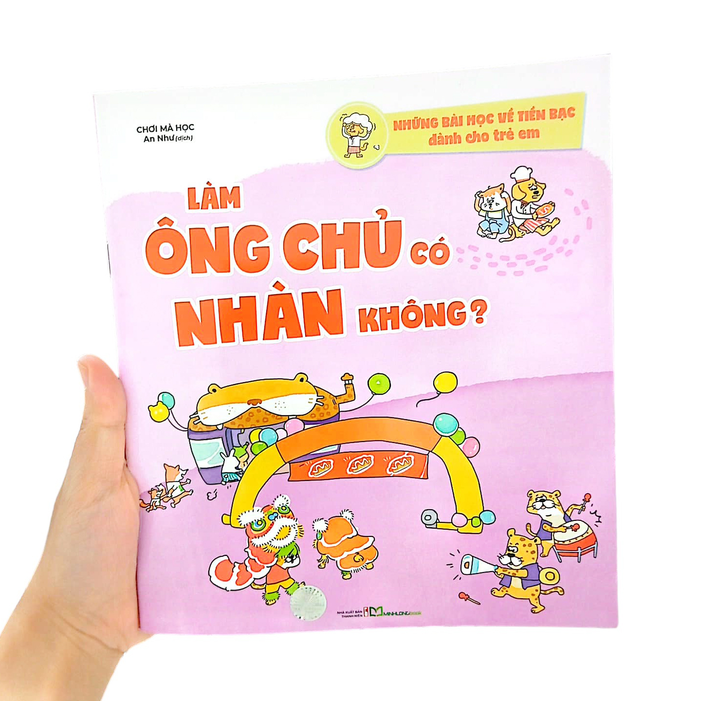 những bài học về tiền bạc dành cho trẻ em - làm ông chủ có nhàn không?