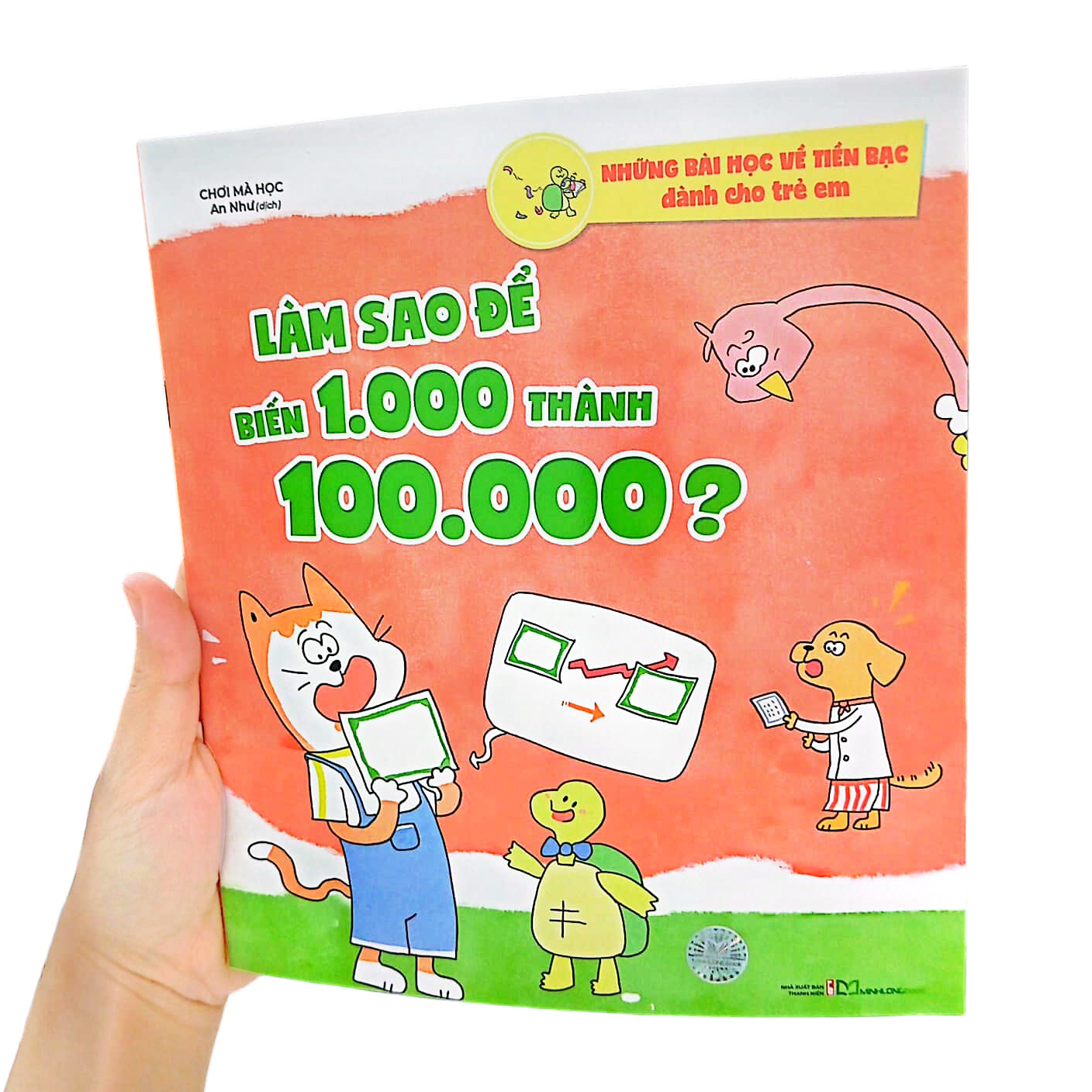 những bài học về tiền bạc dành cho trẻ em - làm sao để biến 1.000 thành 100.000?