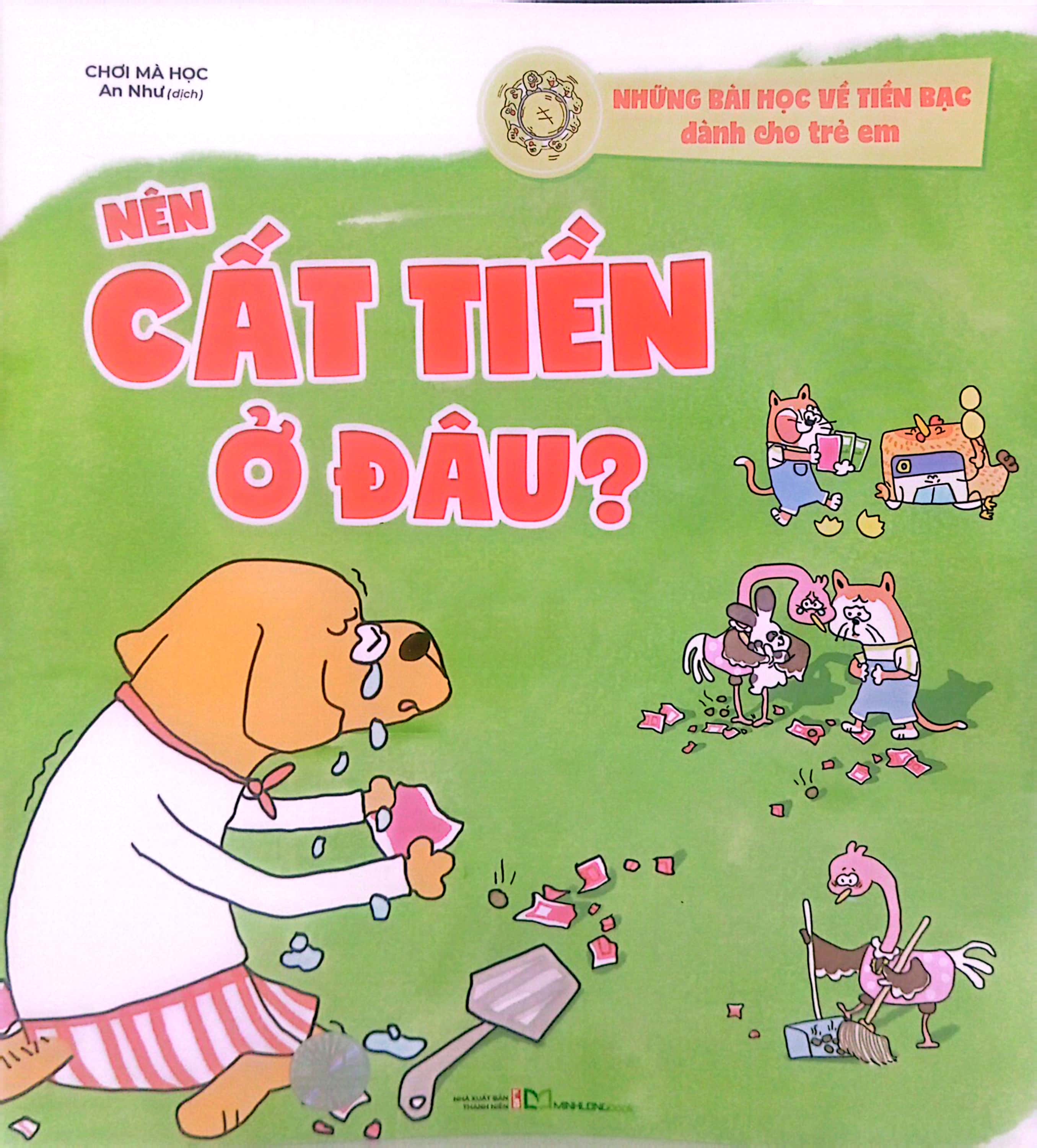 những bài học về tiền bạc dành cho trẻ em - nên cất tiền ở đâu?