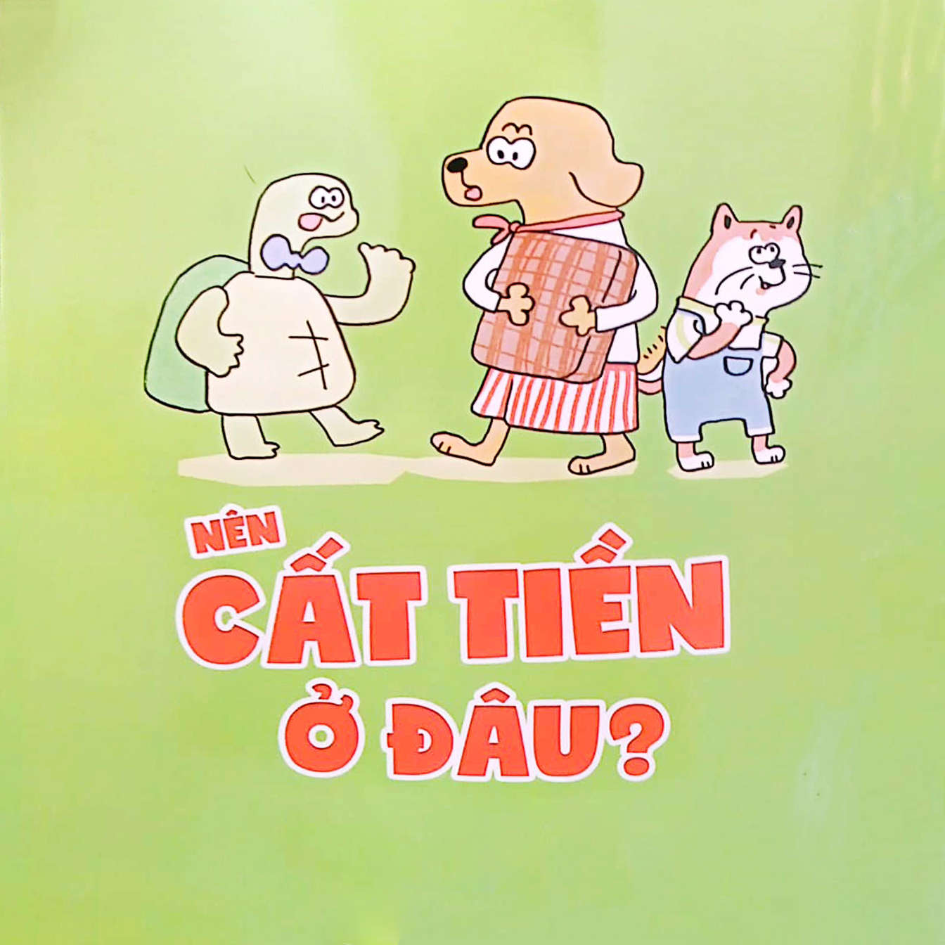 những bài học về tiền bạc dành cho trẻ em - nên cất tiền ở đâu?