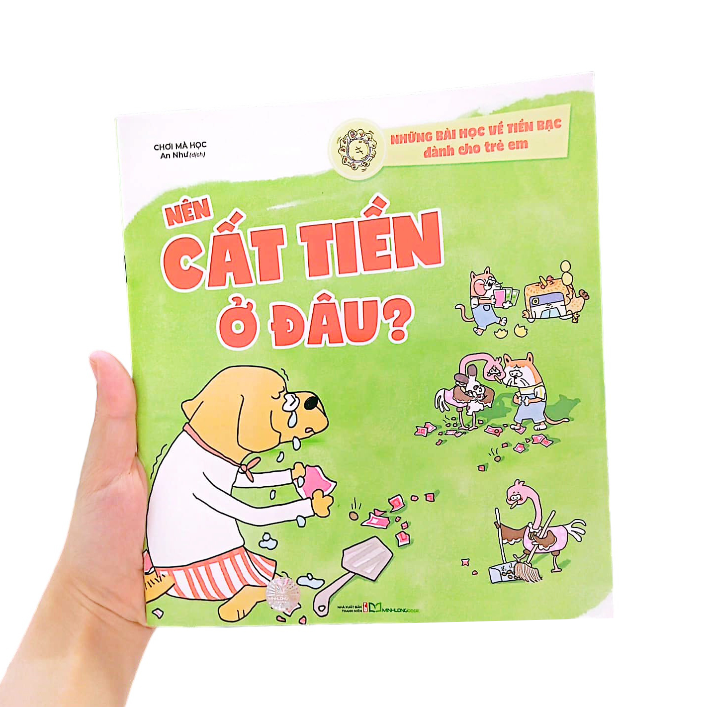 những bài học về tiền bạc dành cho trẻ em - nên cất tiền ở đâu?