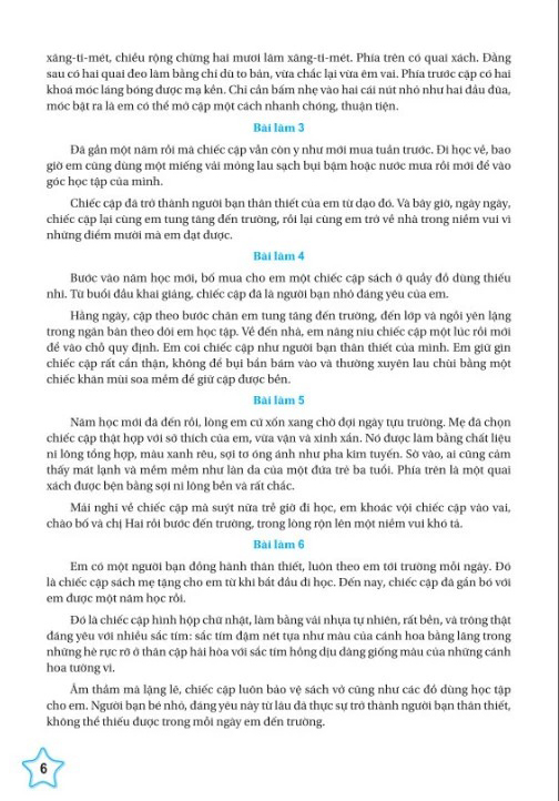 những bài làm văn mẫu 2 (cánh diều)